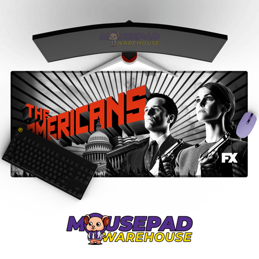 The Americans TV Show Mousepad 1160698 - Mousepad Warehouse