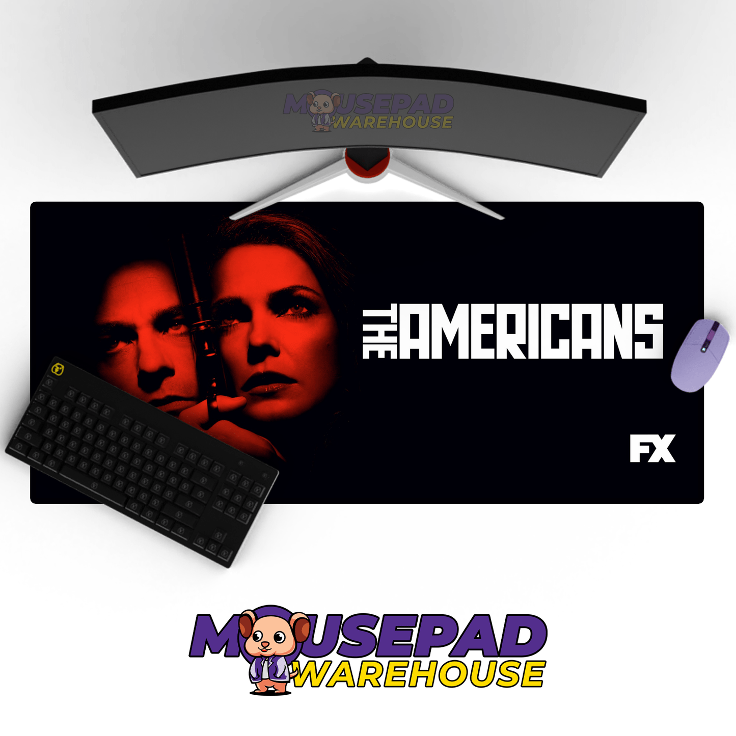 The Americans TV Show Mousepad 1160699 - Mousepad Warehouse