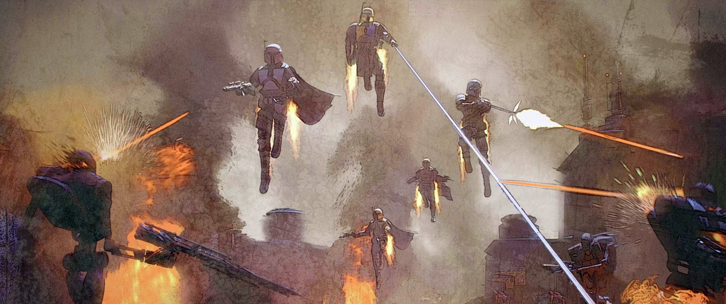 The Mandalorian TV Show Mousepad 1060912 - Mousepad Warehouse