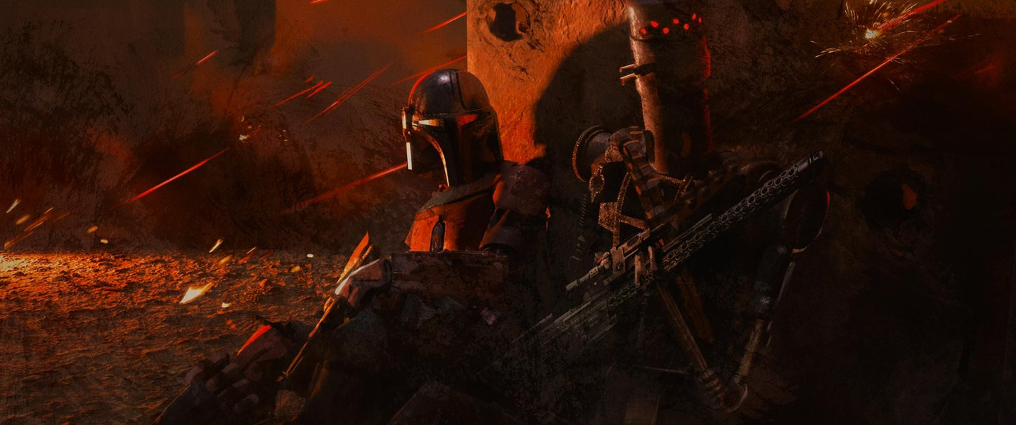 The Mandalorian TV Show Mousepad 1060933 - Mousepad Warehouse