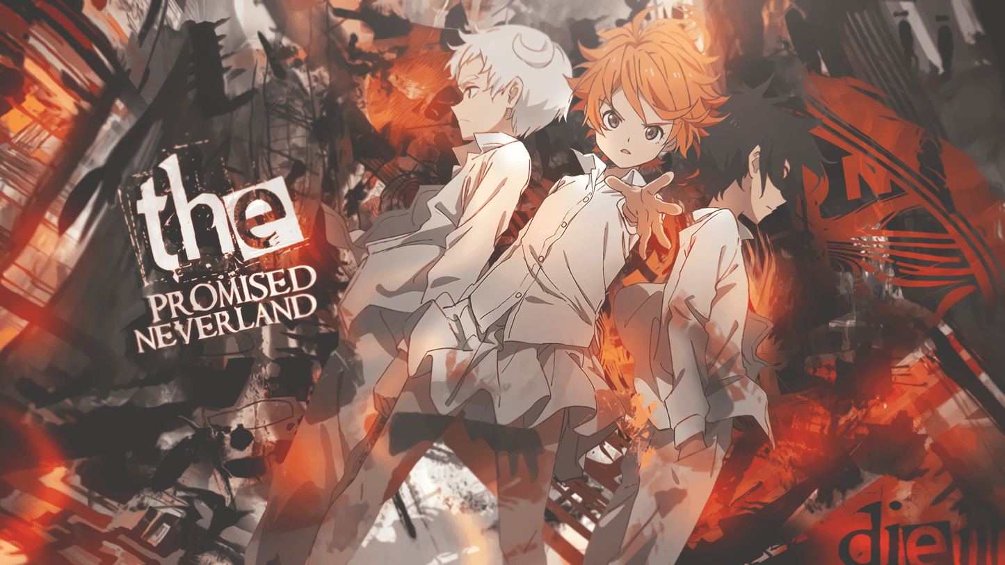The Promised Neverland Anime Mousepad 1097087 - Mousepad Warehouse