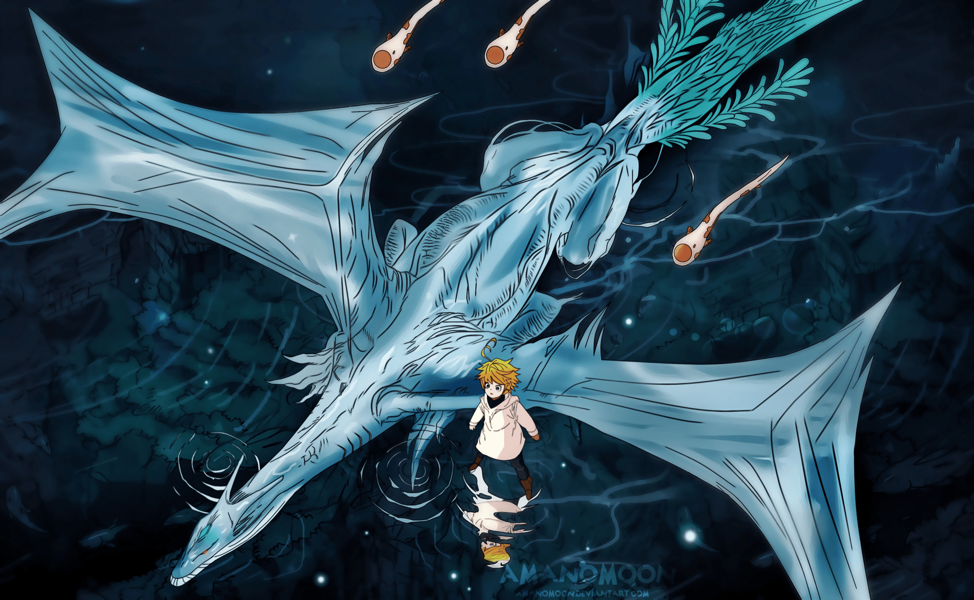 The Promised Neverland Anime Mousepad 945421 - Mousepad Warehouse