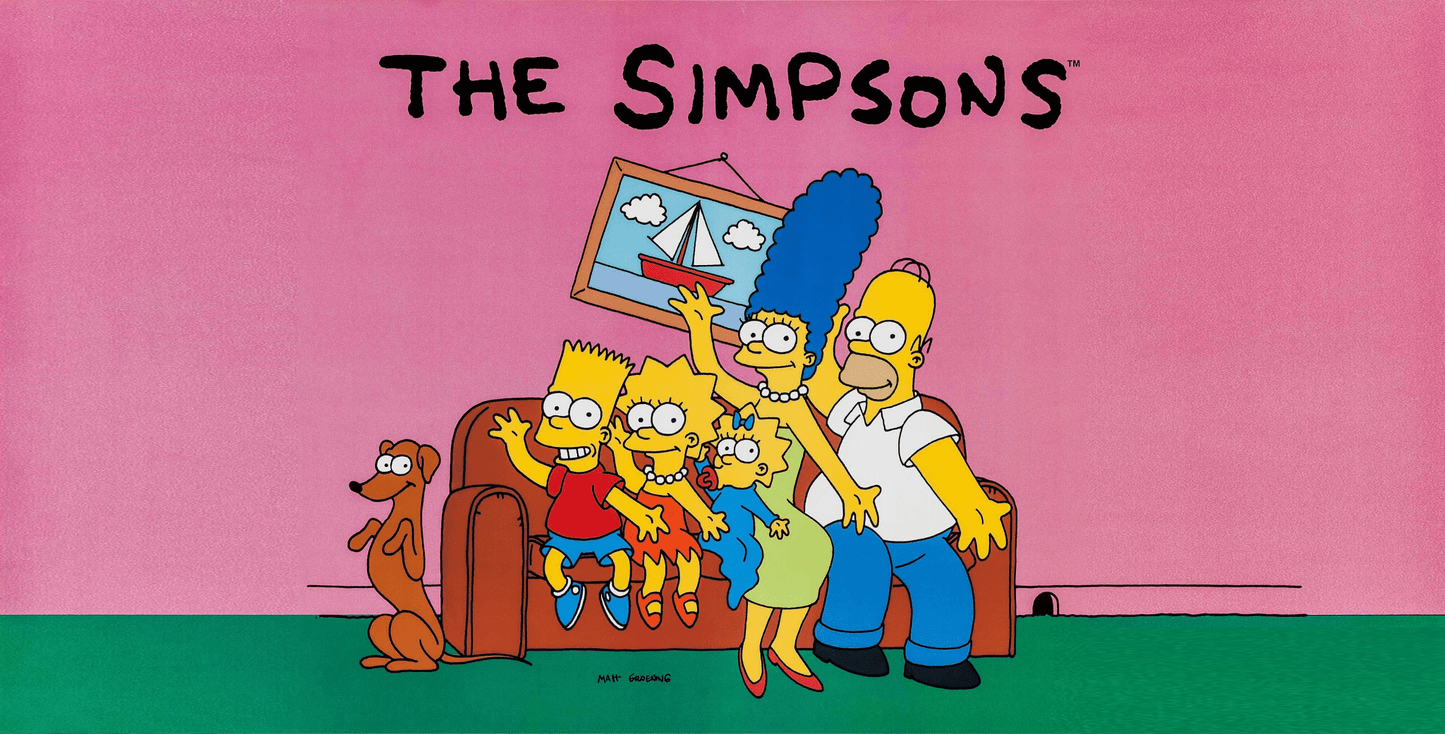 The Simpsons TV Show Mousepad 1383041 - Mousepad Warehouse