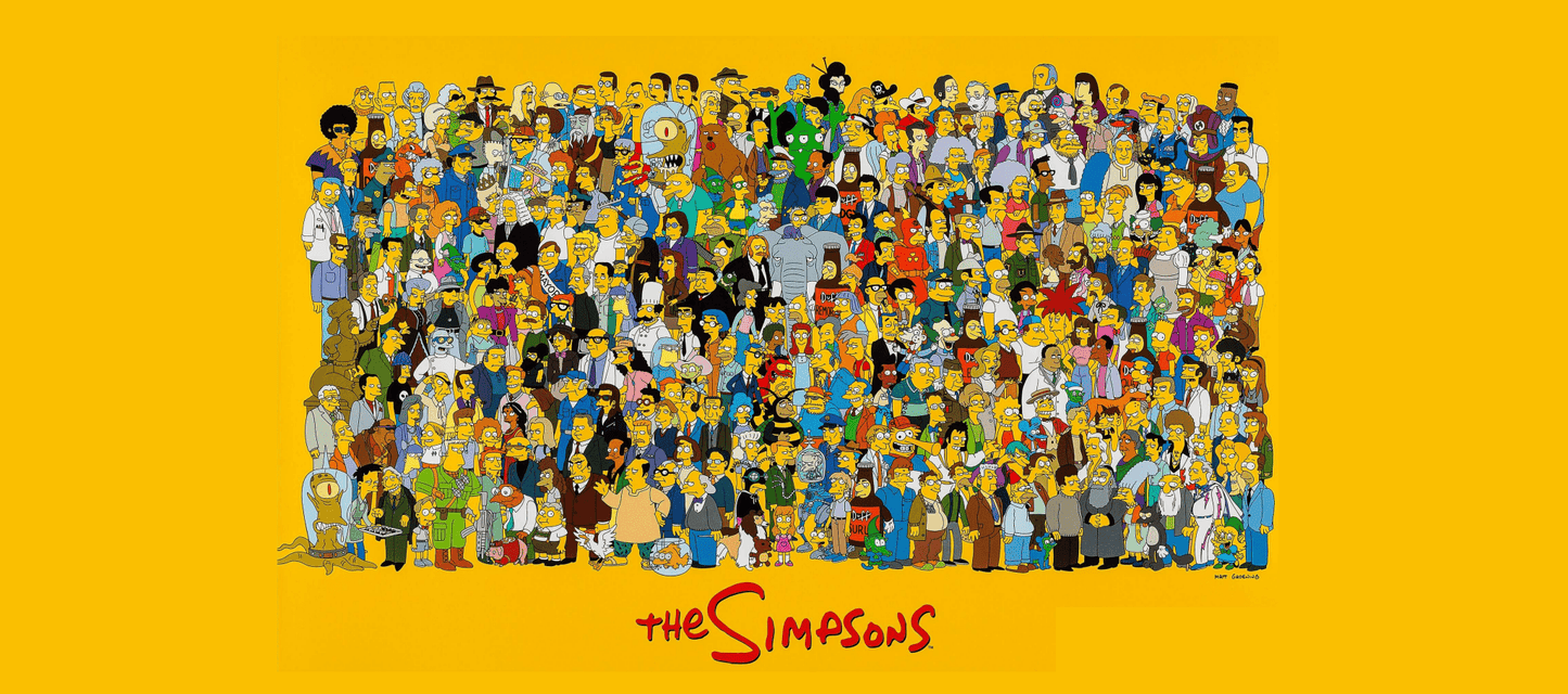 The Simpsons TV Show Mousepad 1383043 - Mousepad Warehouse