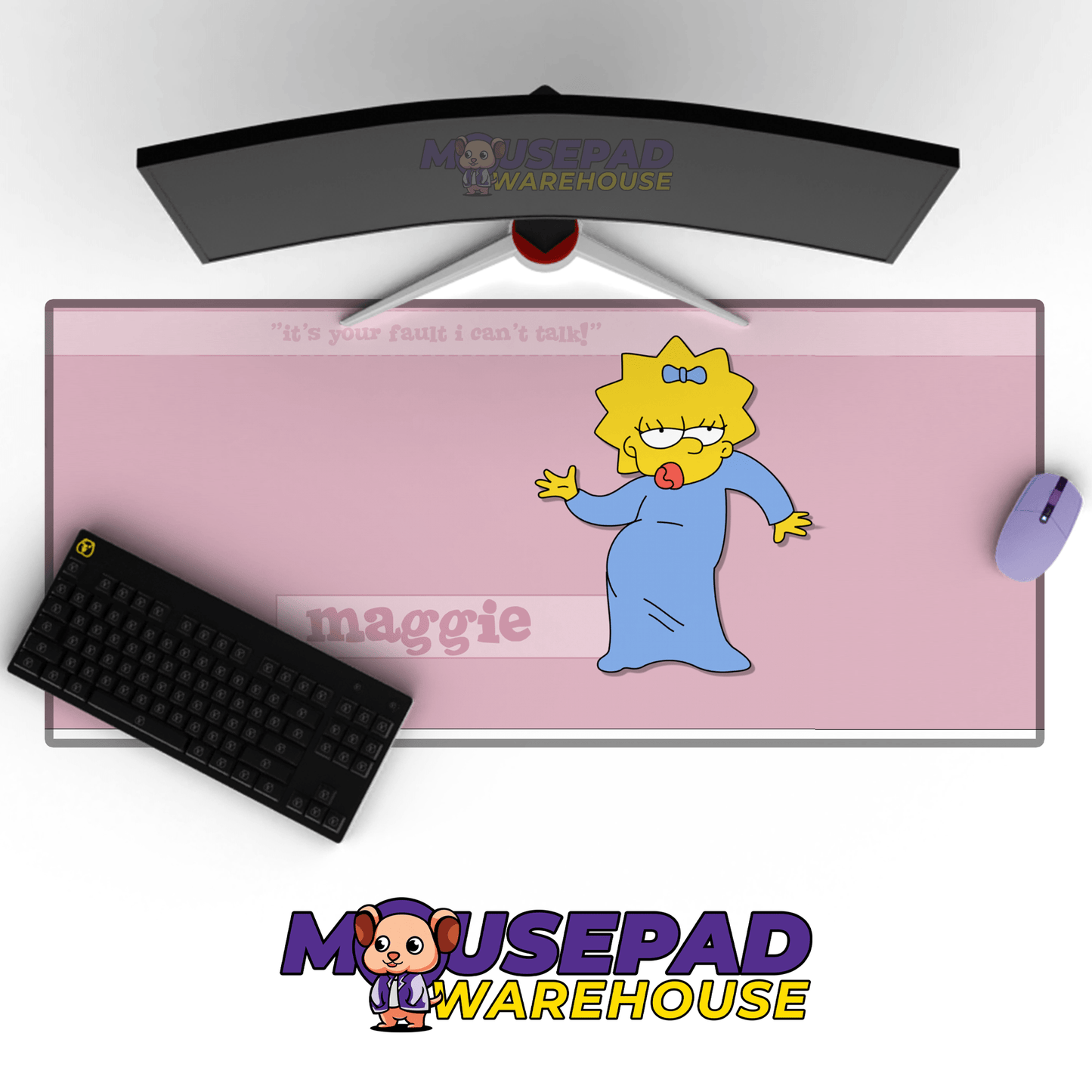 The Simpsons TV Show Mousepad 467180 - Mousepad Warehouse