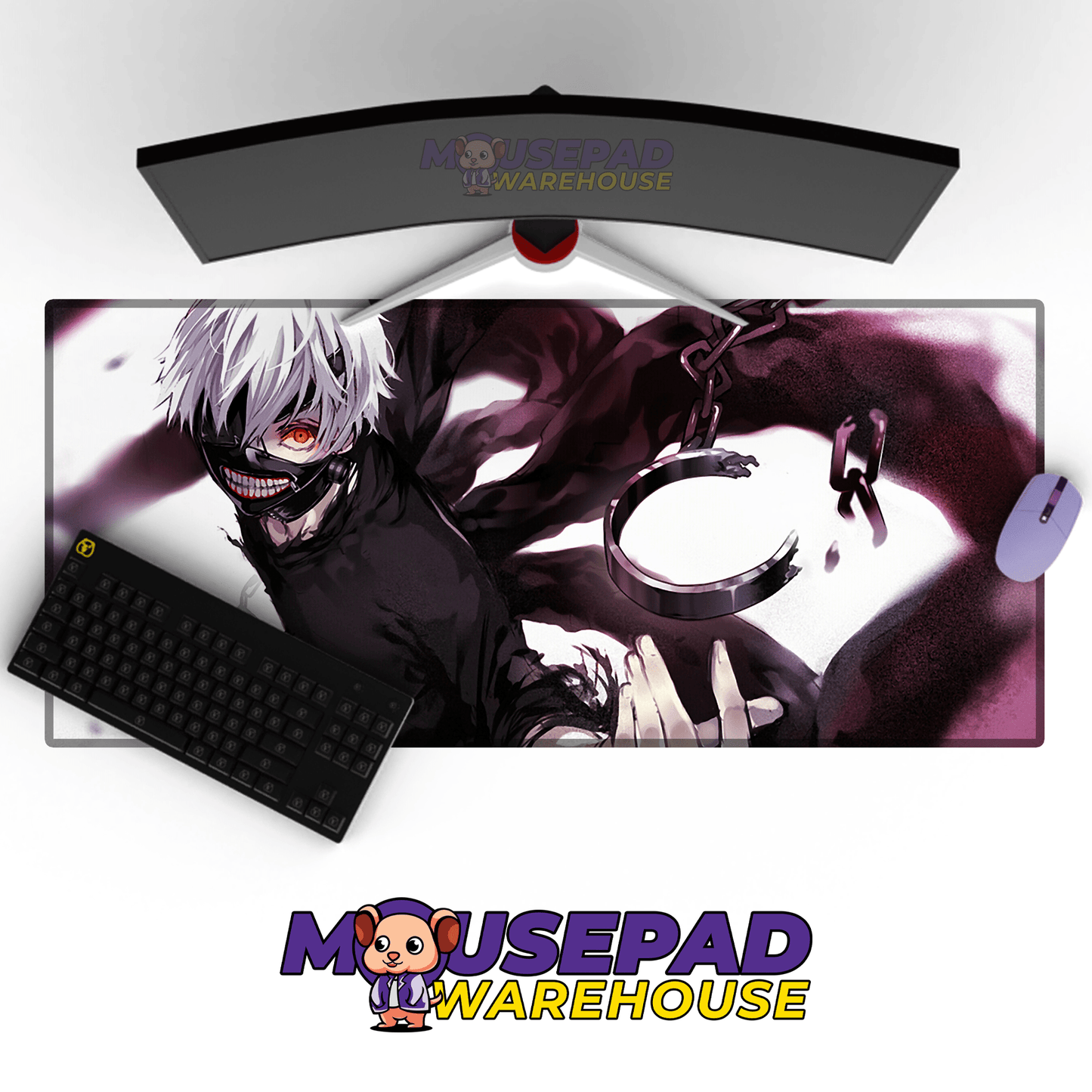 Tokyo Ghoul Anime Mousepad 522622 - Mousepad Warehouse