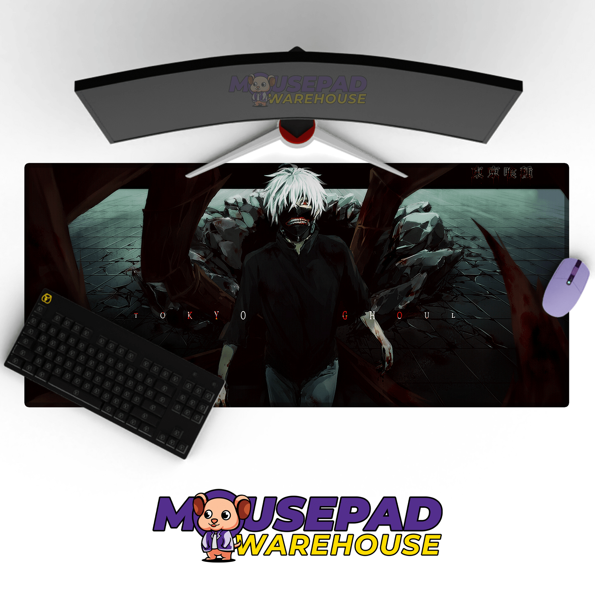 Tokyo Ghoul Anime Mousepad 522623 - Mousepad Warehouse