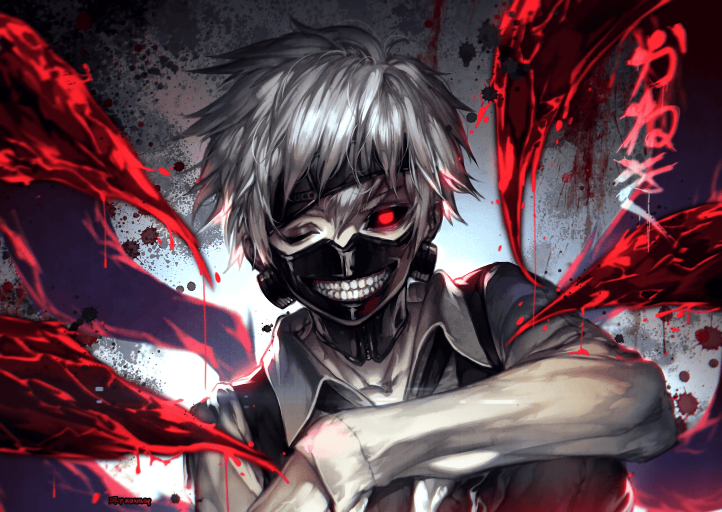 Tokyo Ghoul Anime Mousepad 541200 - Mousepad Warehouse