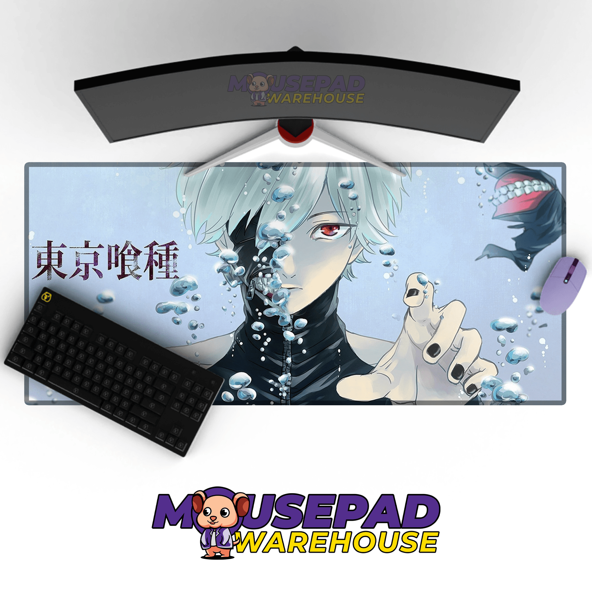 Tokyo Ghoul Anime Mousepad 554421 - Mousepad Warehouse