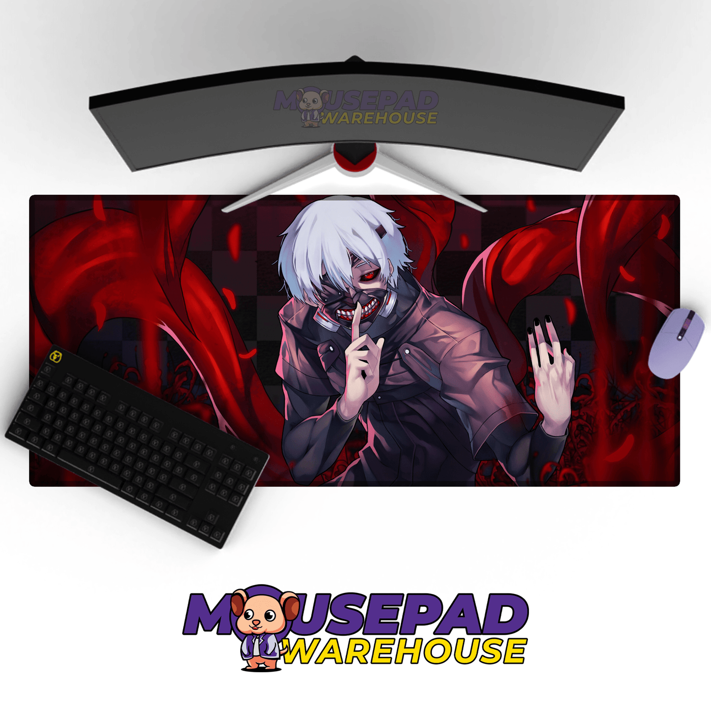 Tokyo Ghoul Anime Mousepad 565455 - Mousepad Warehouse