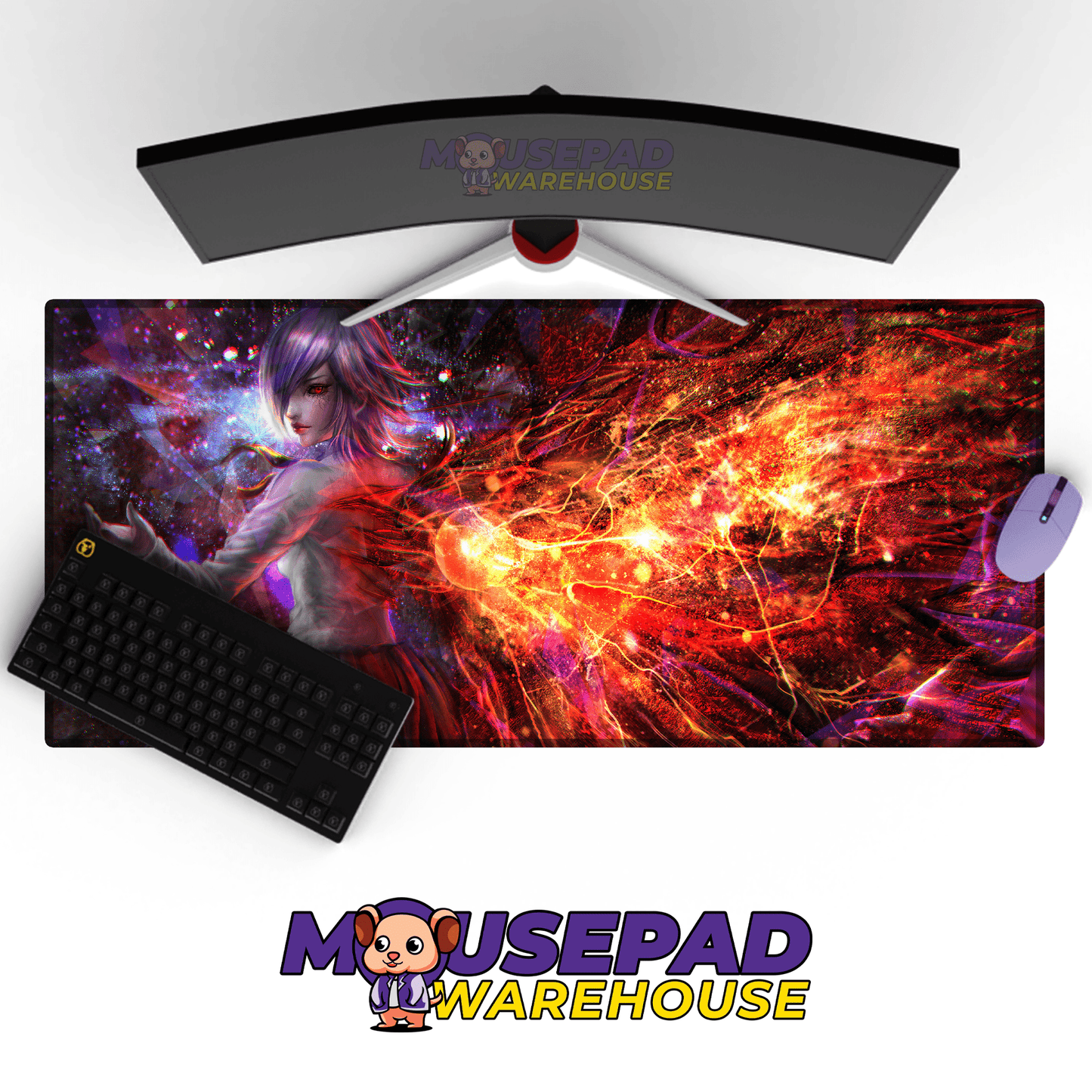 Tokyo Ghoul Anime Mousepad 588921 - Mousepad Warehouse