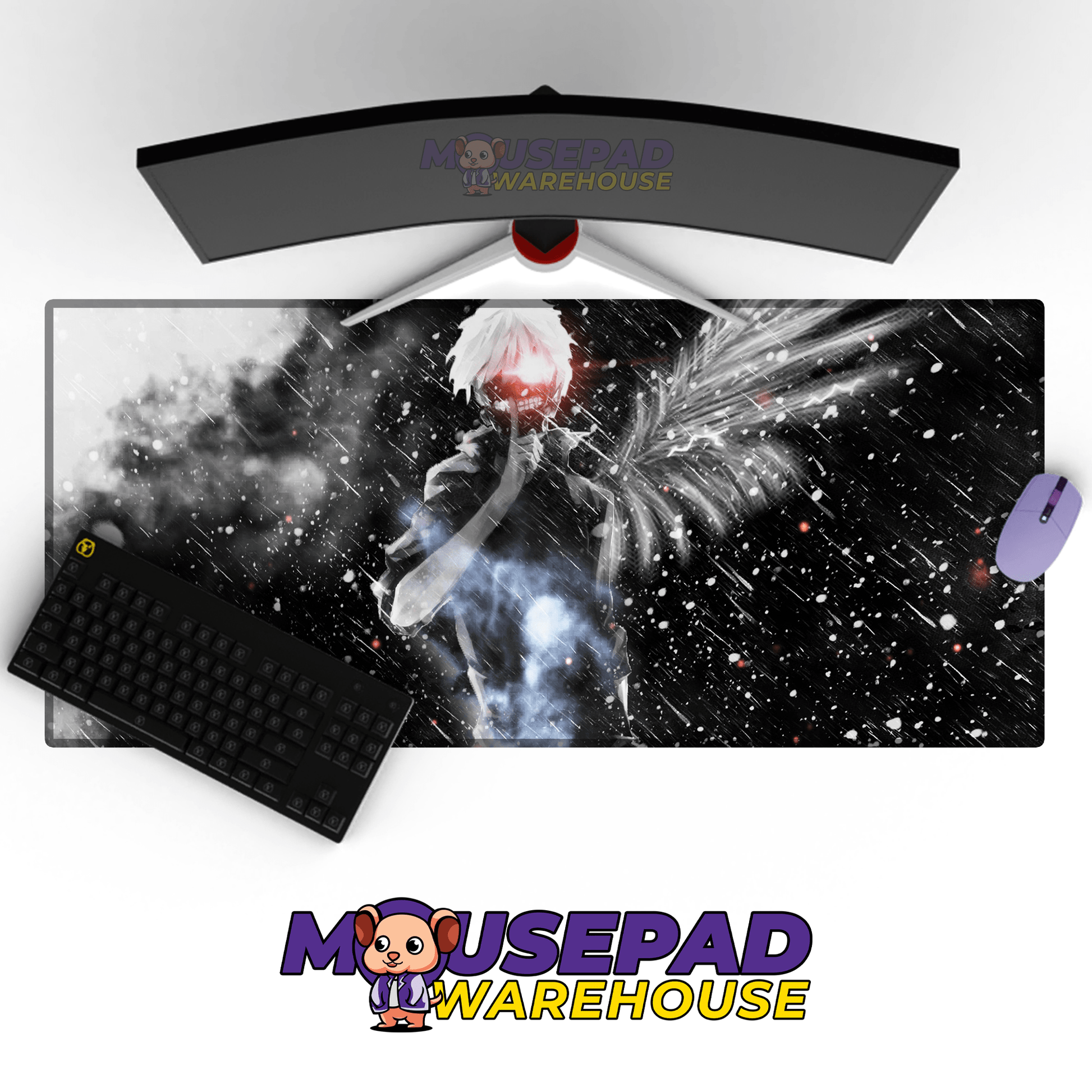 Tokyo Ghoul Anime Mousepad 596530 - Mousepad Warehouse