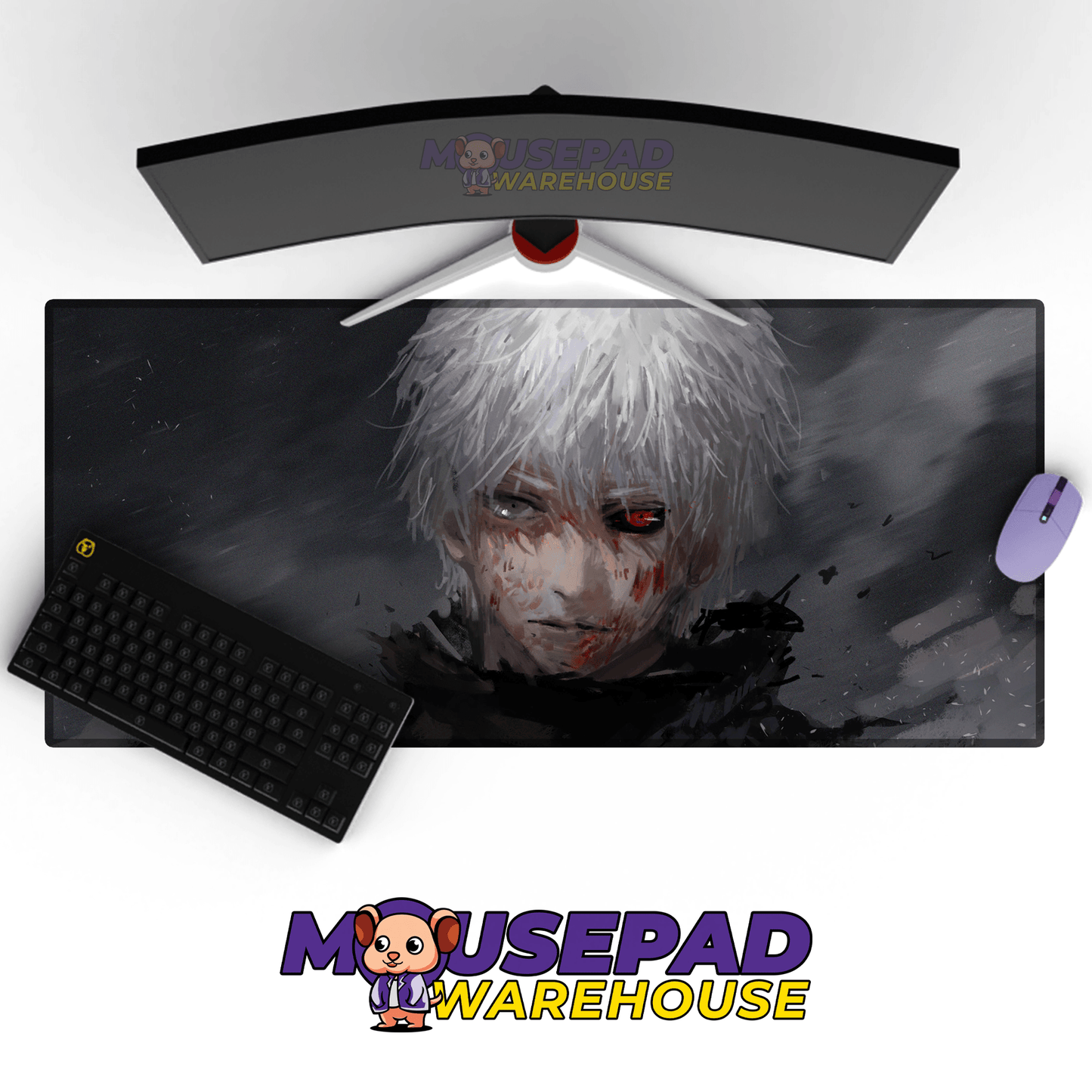 Tokyo Ghoul Anime Mousepad 596610 - Mousepad Warehouse