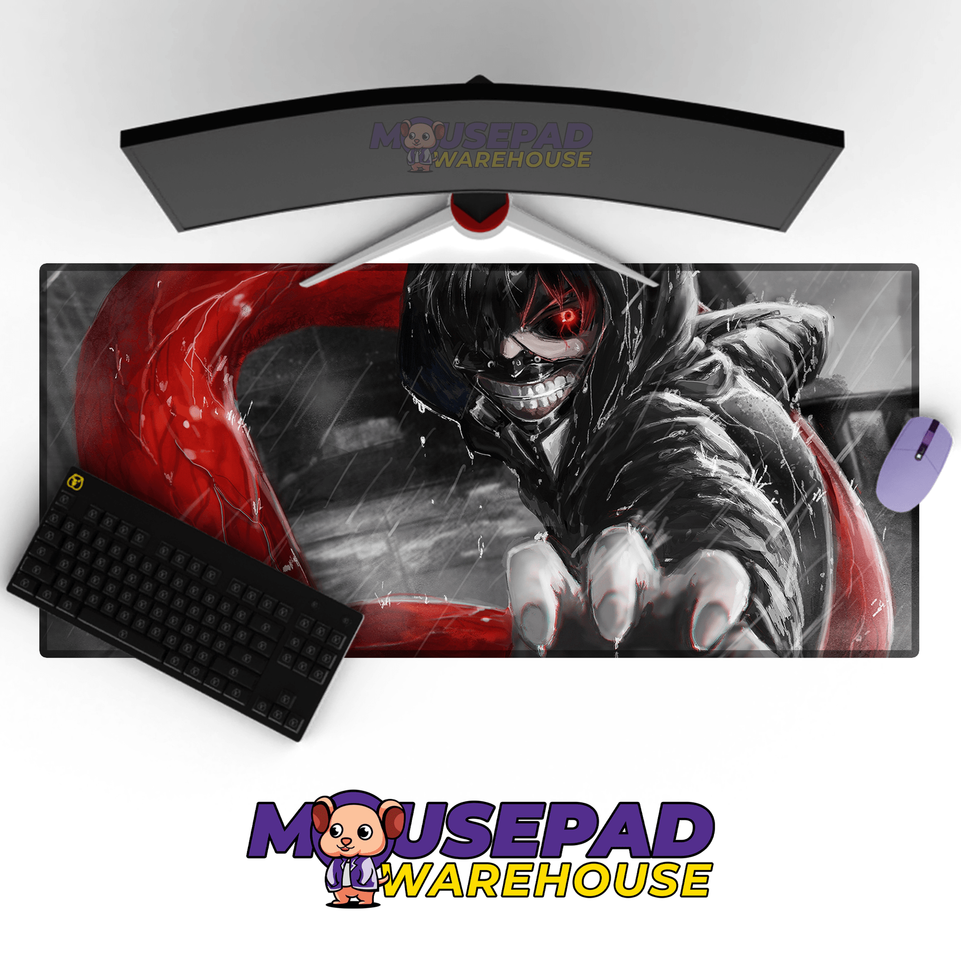 Tokyo Ghoul Anime Mousepad 596848 - Mousepad Warehouse