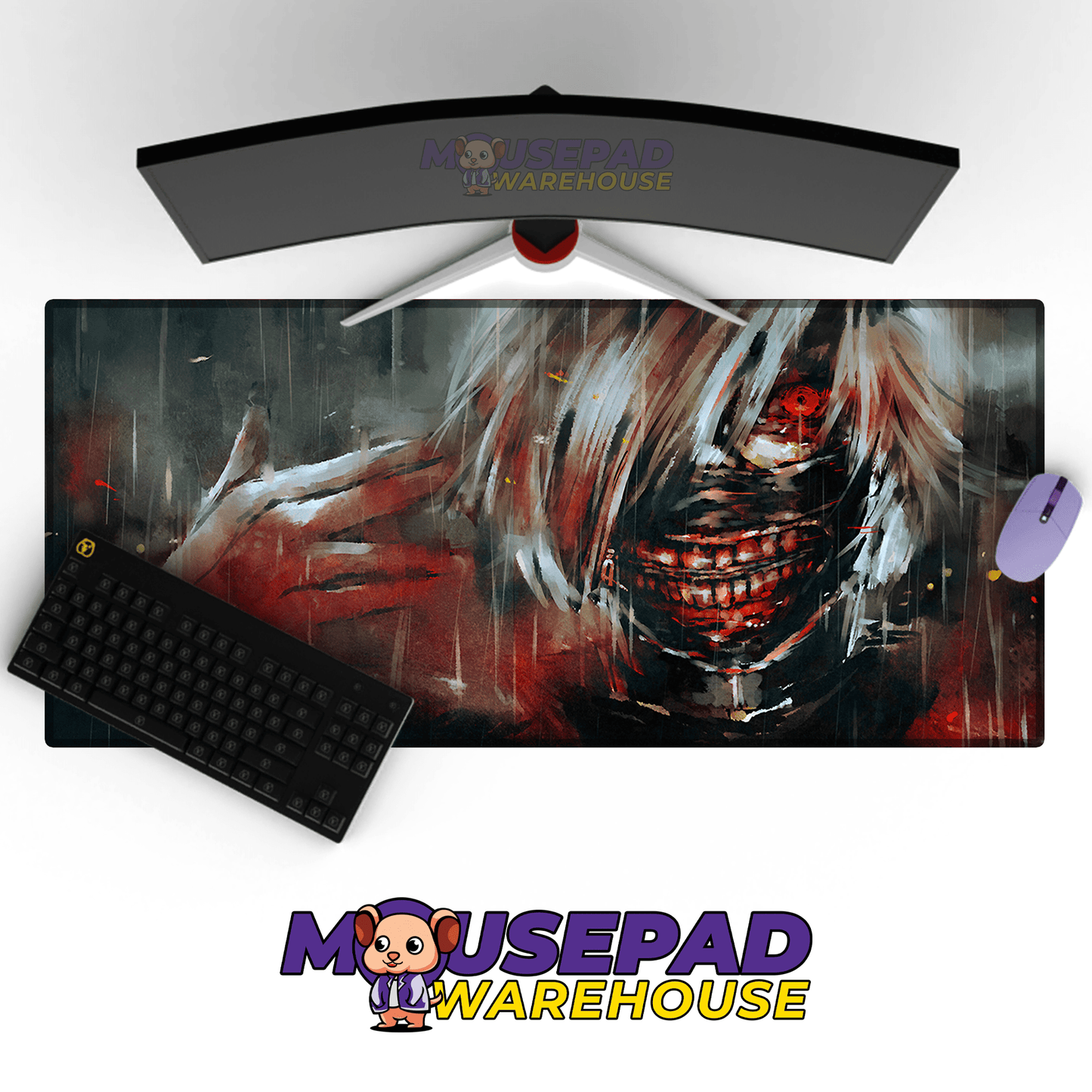 Tokyo Ghoul Anime Mousepad 596878 - Mousepad Warehouse