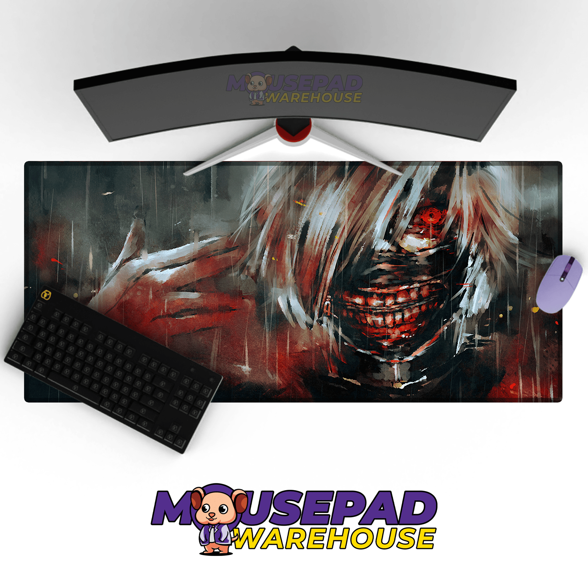 Tokyo Ghoul Anime Mousepad 596878 - Mousepad Warehouse