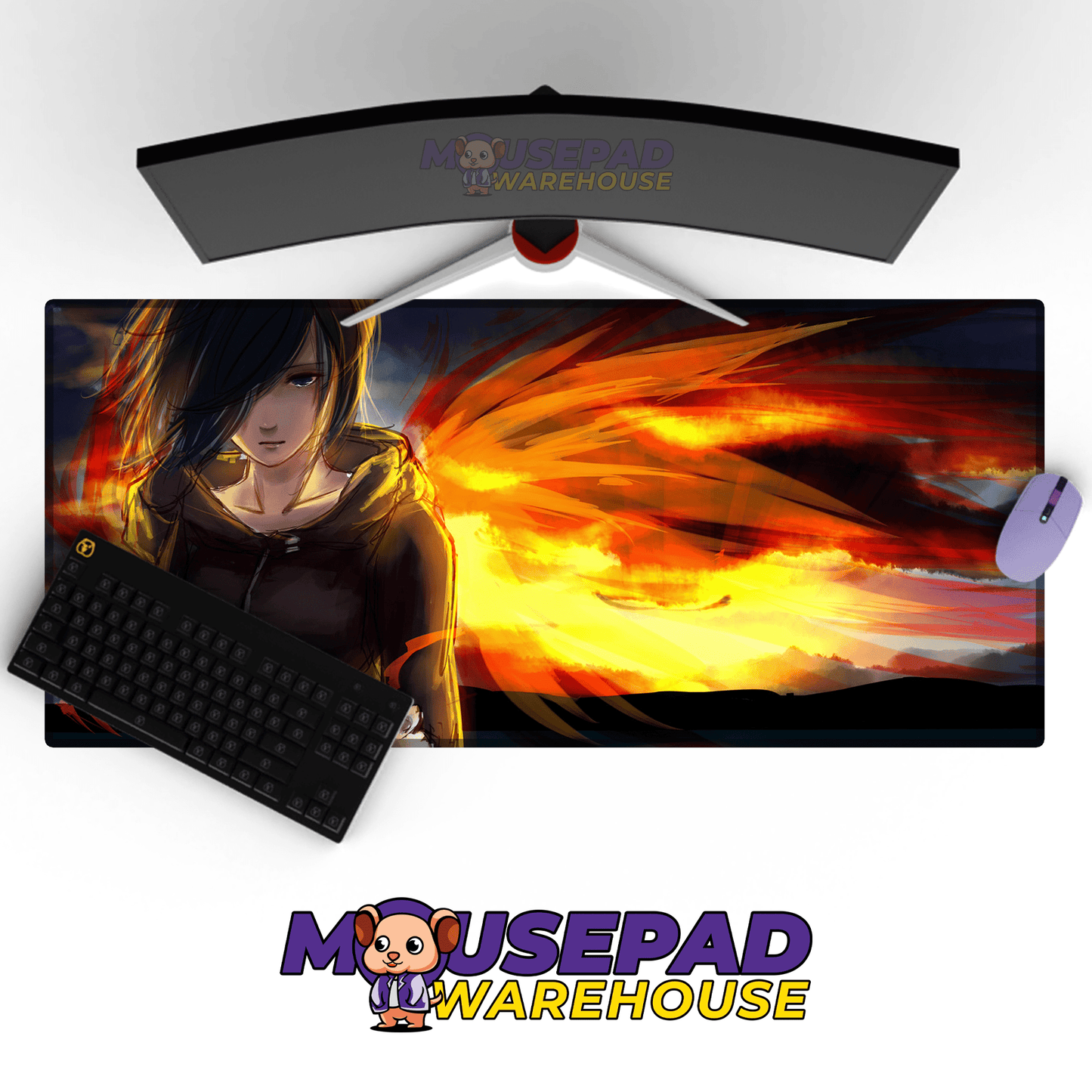 Tokyo Ghoul Anime Mousepad 596886 - Mousepad Warehouse