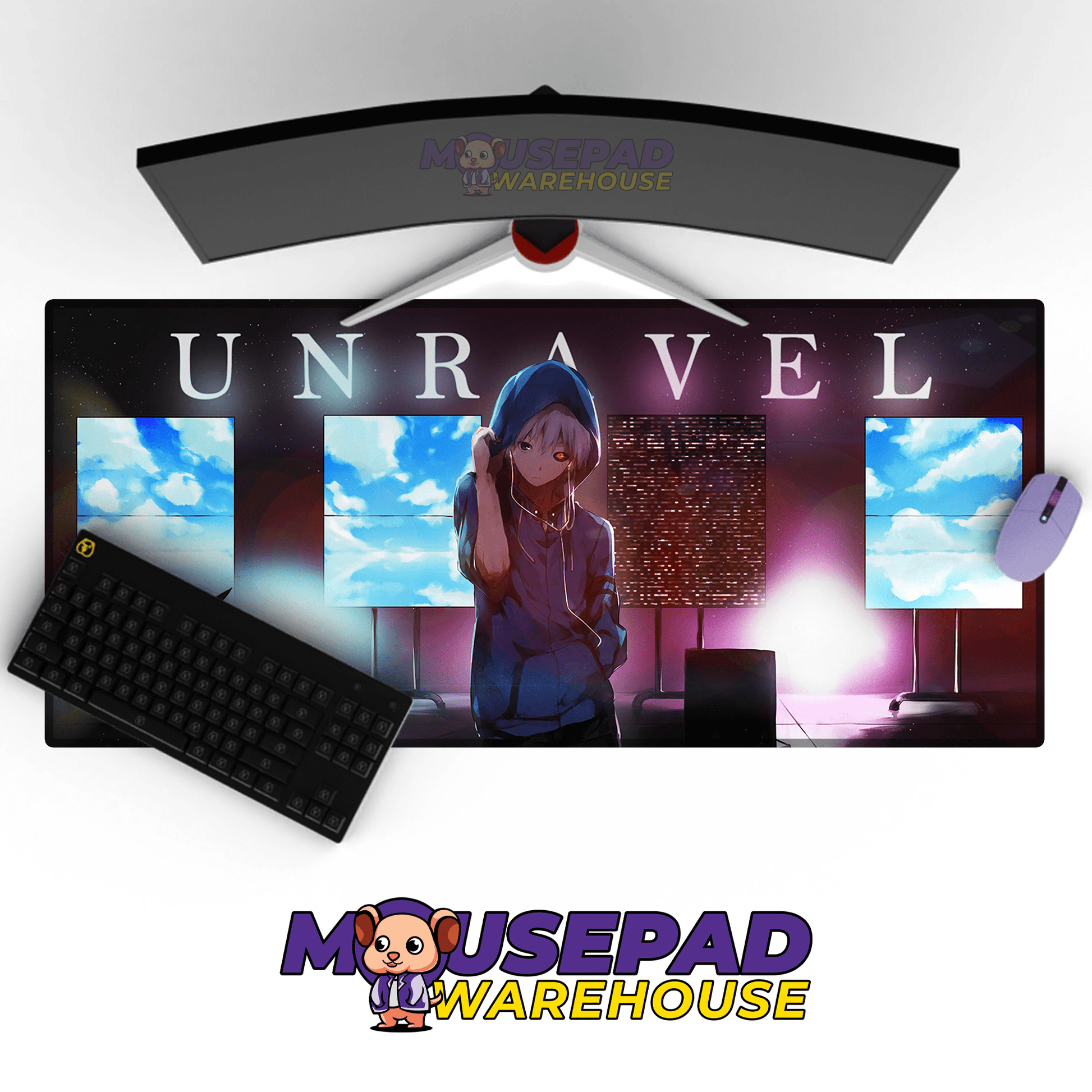 Tokyo Ghoul Anime Mousepad 596887 - Mousepad Warehouse