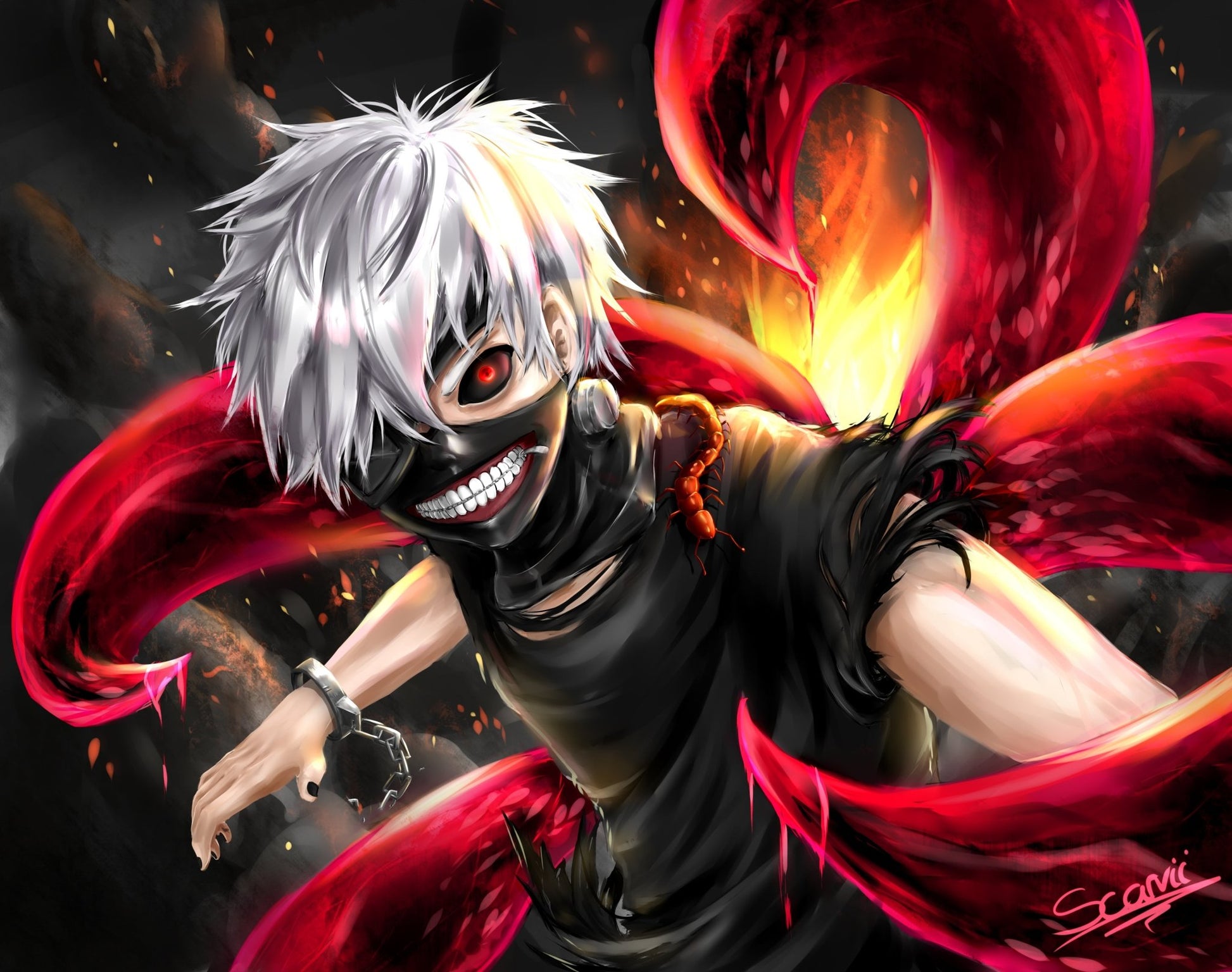 Tokyo Ghoul Anime Mousepad 749902 - Mousepad Warehouse
