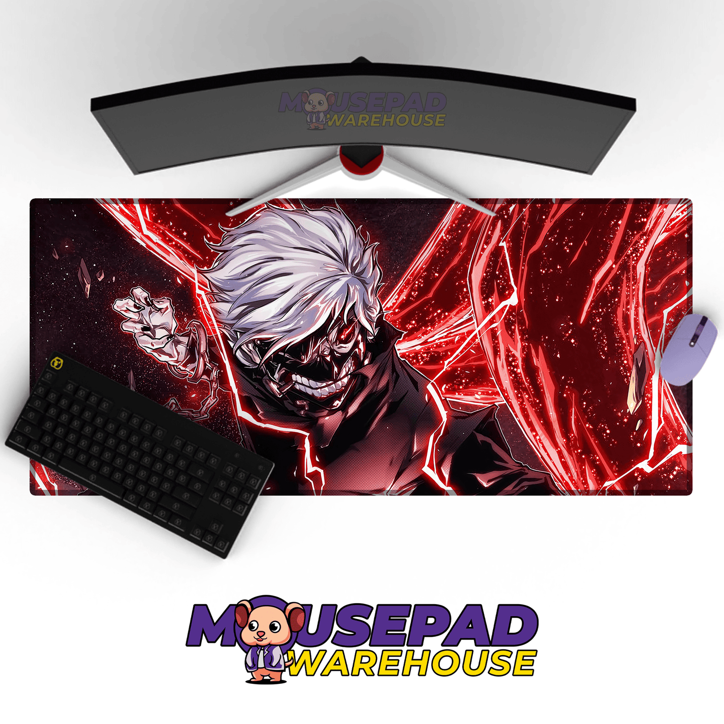 Tokyo Ghoul Anime Mousepad 932487 - Mousepad Warehouse