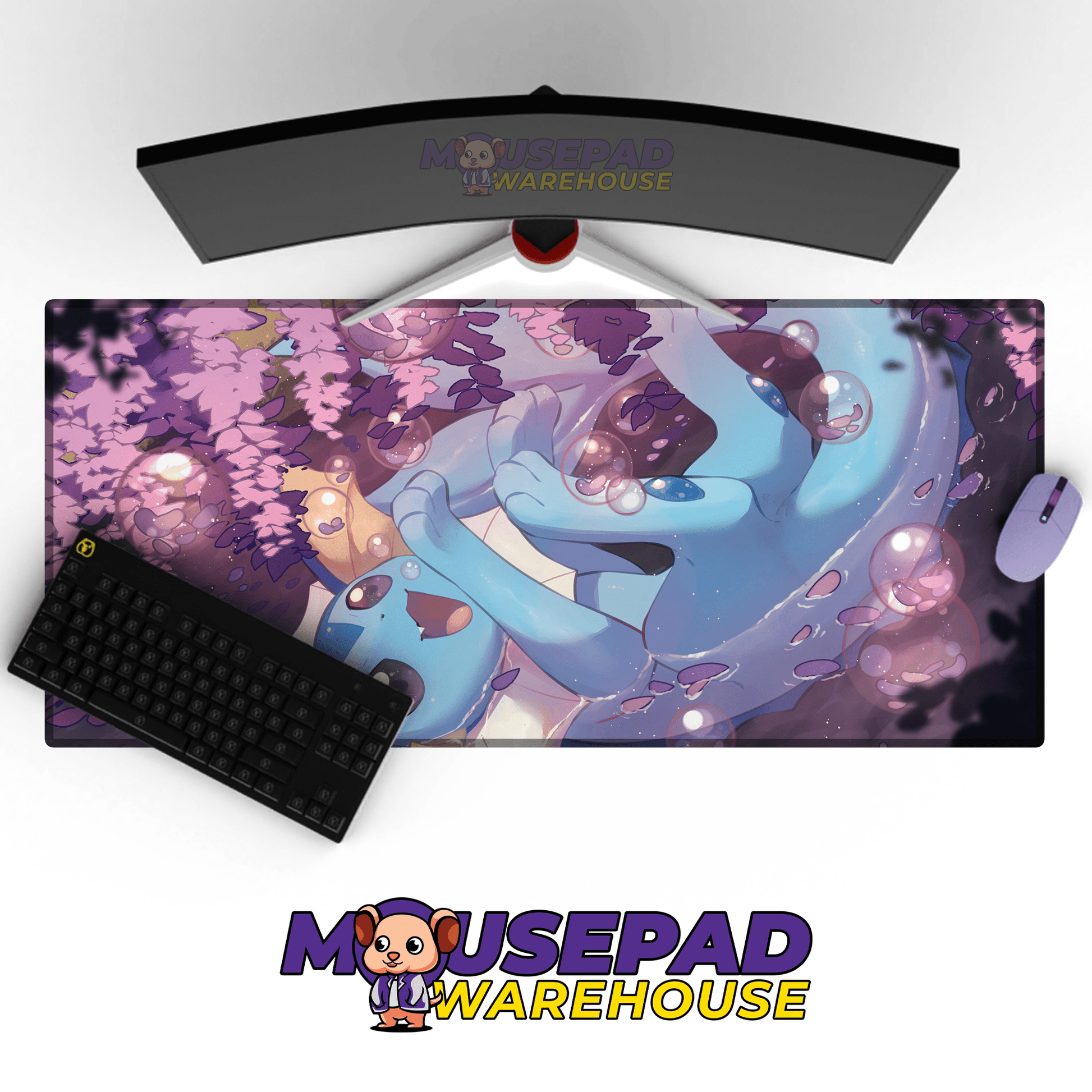 Vaporeon Pokemon TV Show Mousepad 1243964 - Mousepad Warehouse