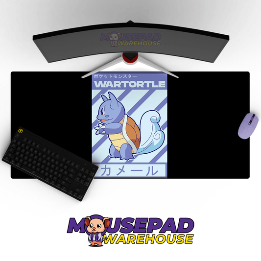 Wartortle Pokemon Mousepad 4201 - 2 - Mousepad Warehouse