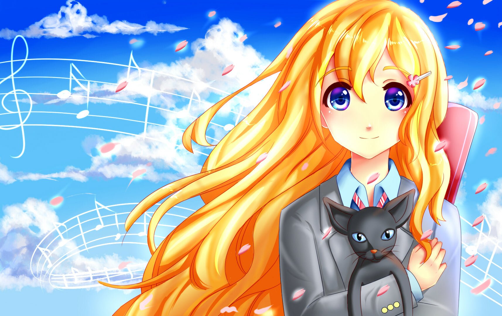 Your Lie in April Anime Mousepad 636512 - Mousepad Warehouse