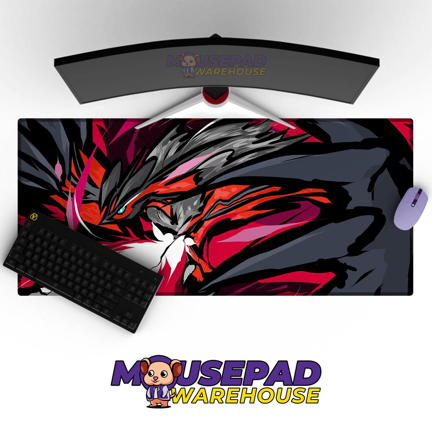 Yveltal Pokemon TV Show Mousepad 508980 - Mousepad Warehouse