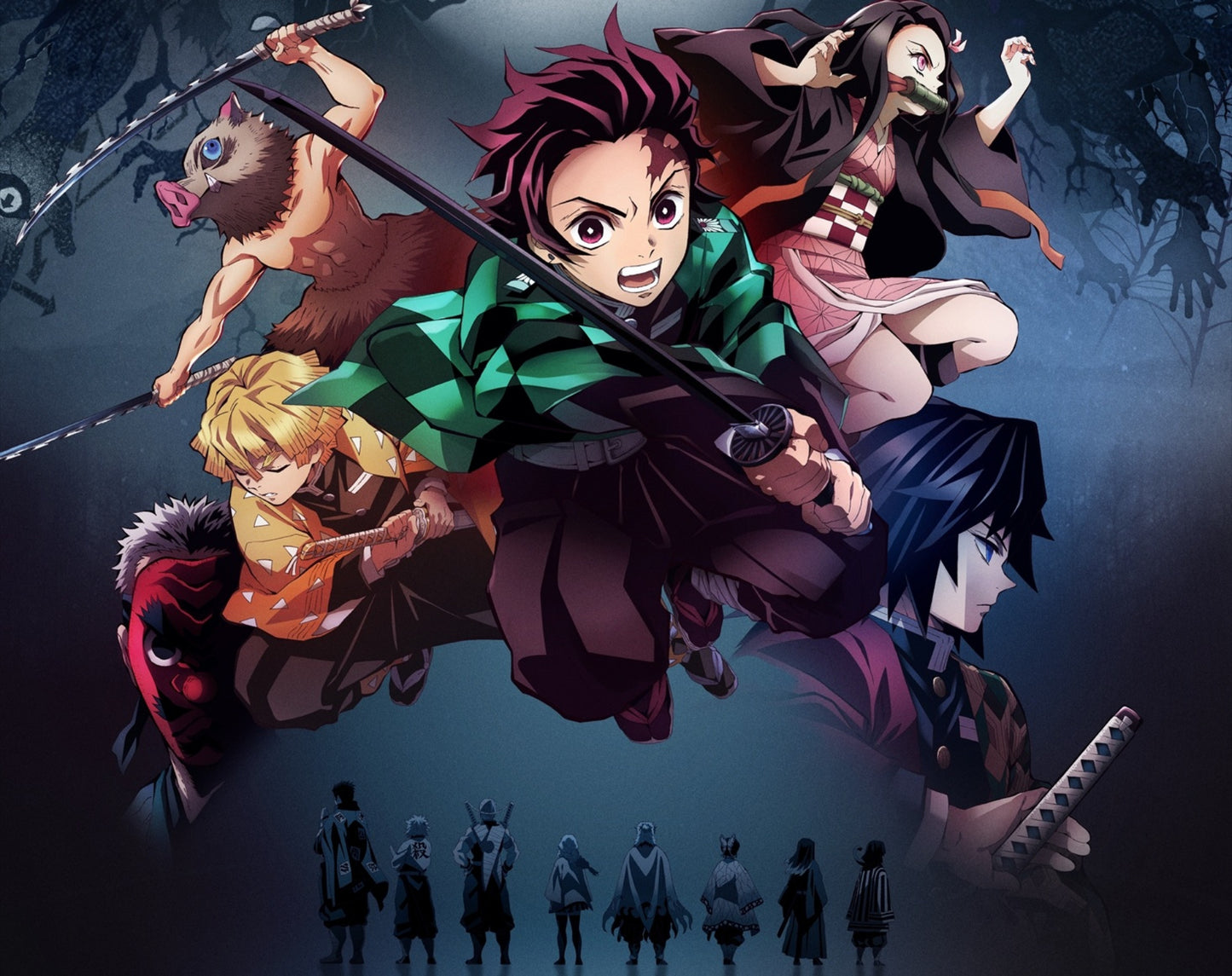 Kimetsu no Yaiba (Demon Slayer) Anime Mousepad 1000030