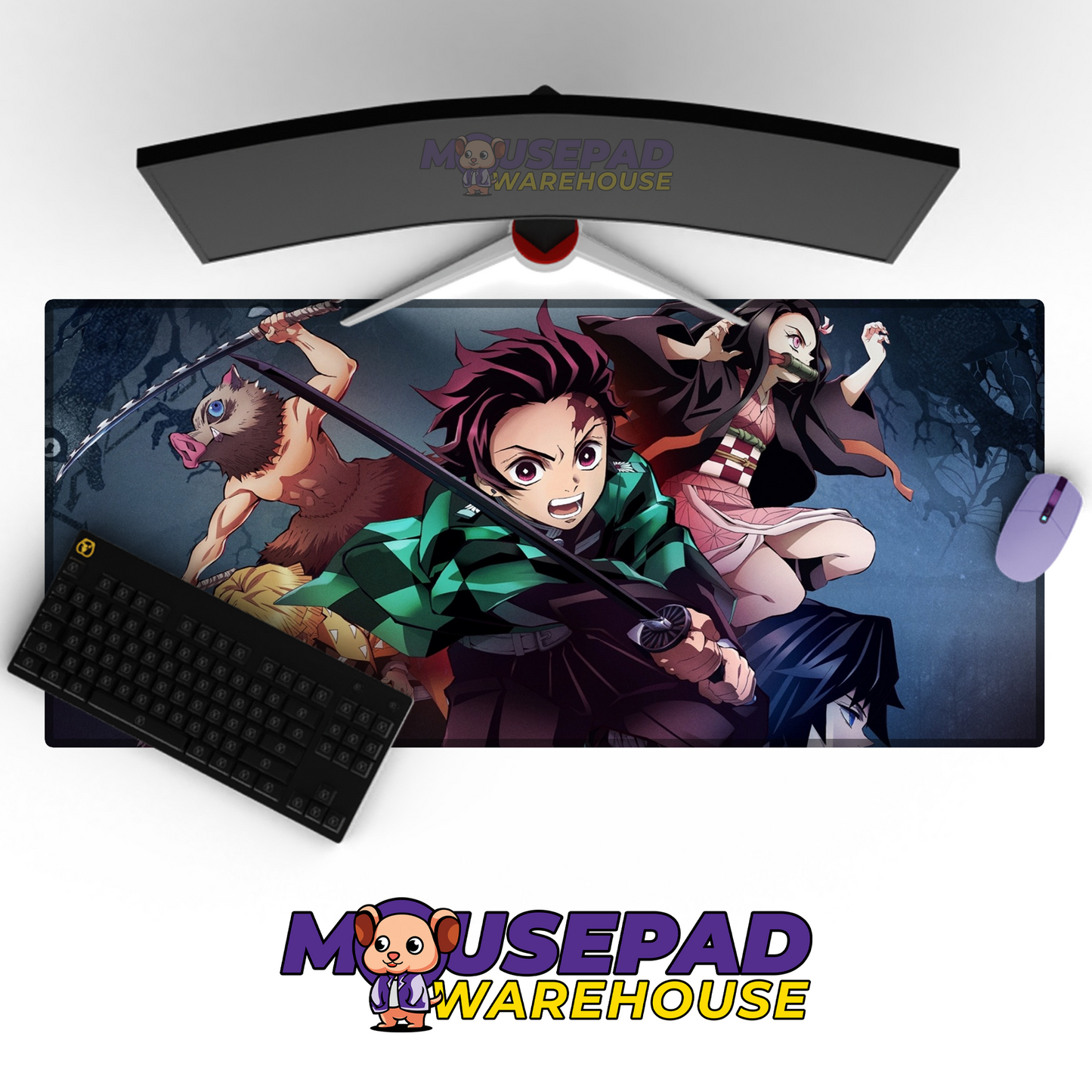 Kimetsu no Yaiba (Demon Slayer) Anime Mousepad 1000030