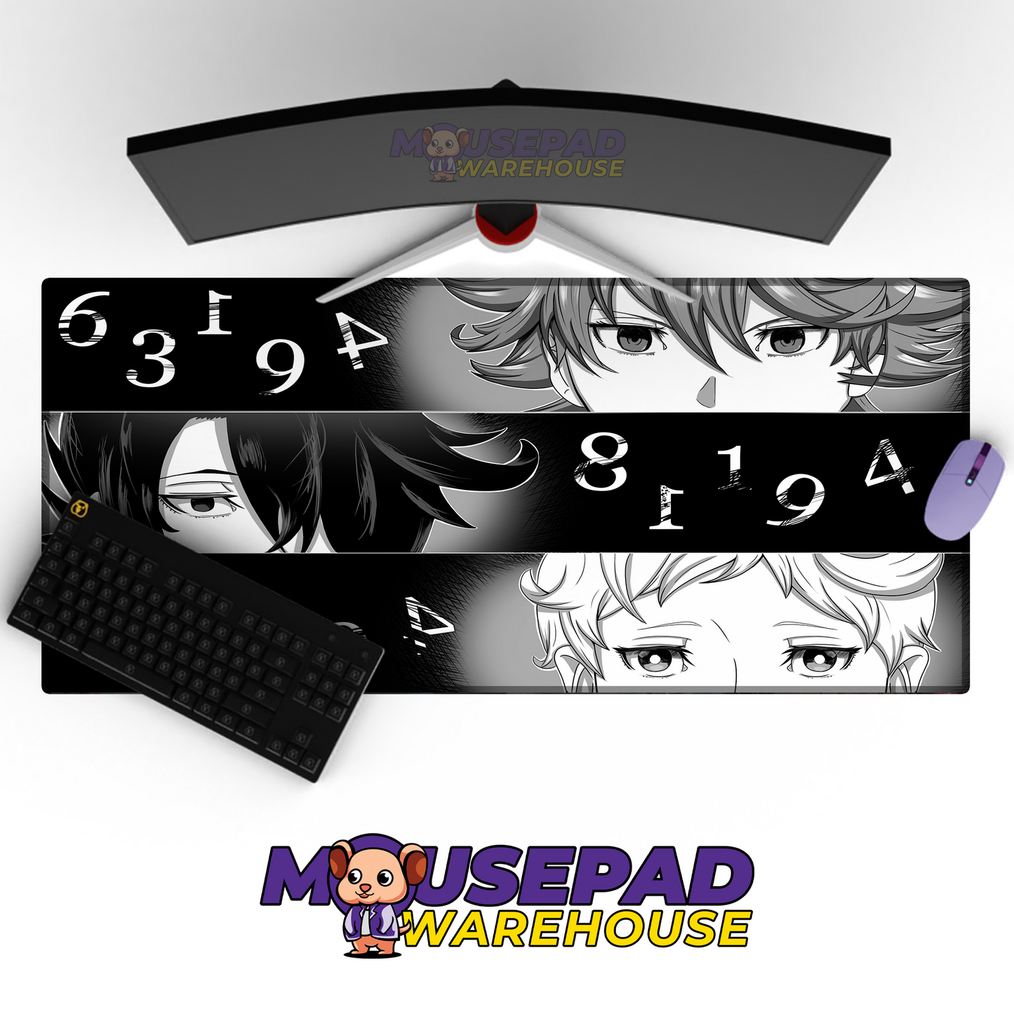 The Promised Neverland Anime Mousepad 1000962 MousepadWarehouse.com