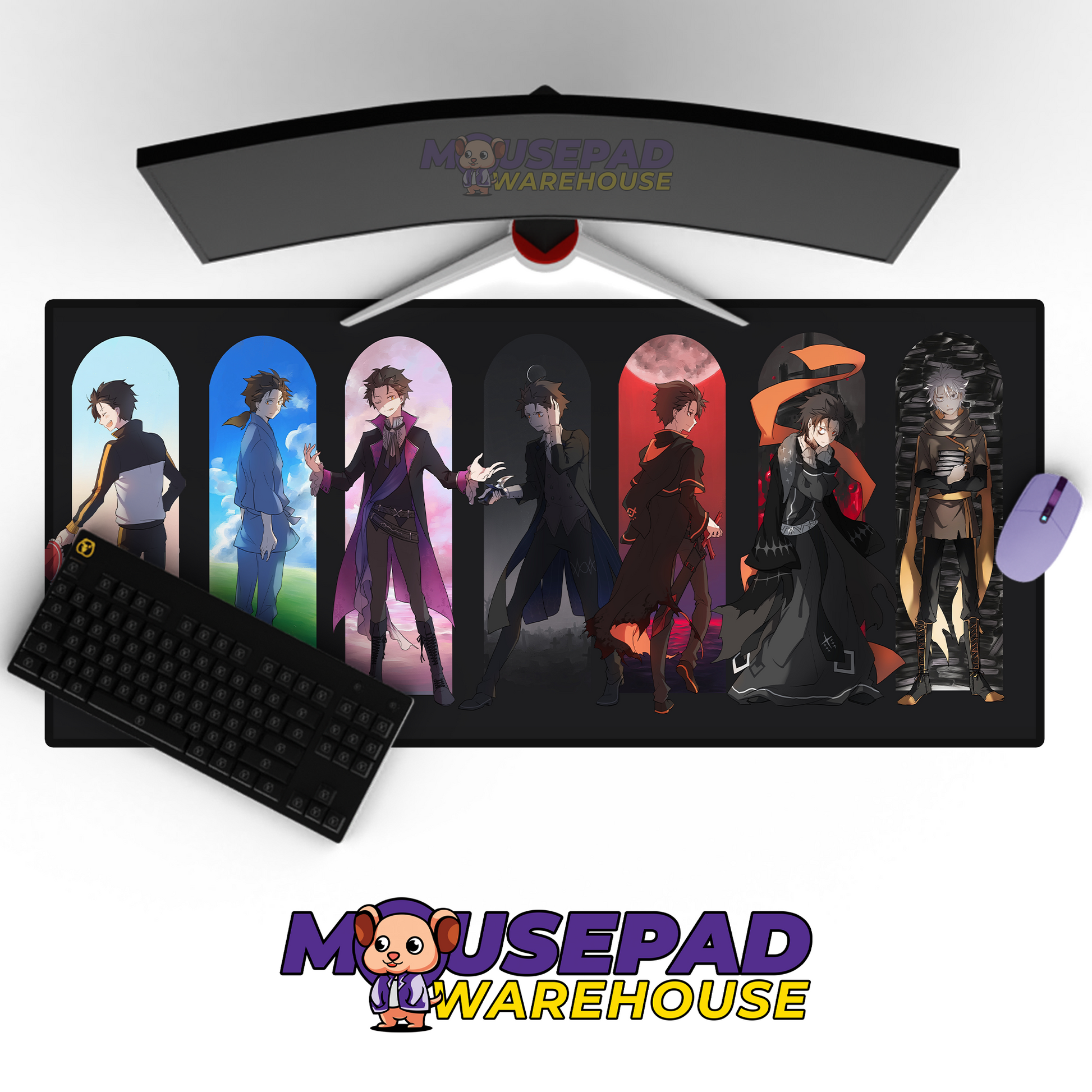 Re:Zero Starting Life in Another World Anime Mousepad 1004646 MousepadWarehouse.com