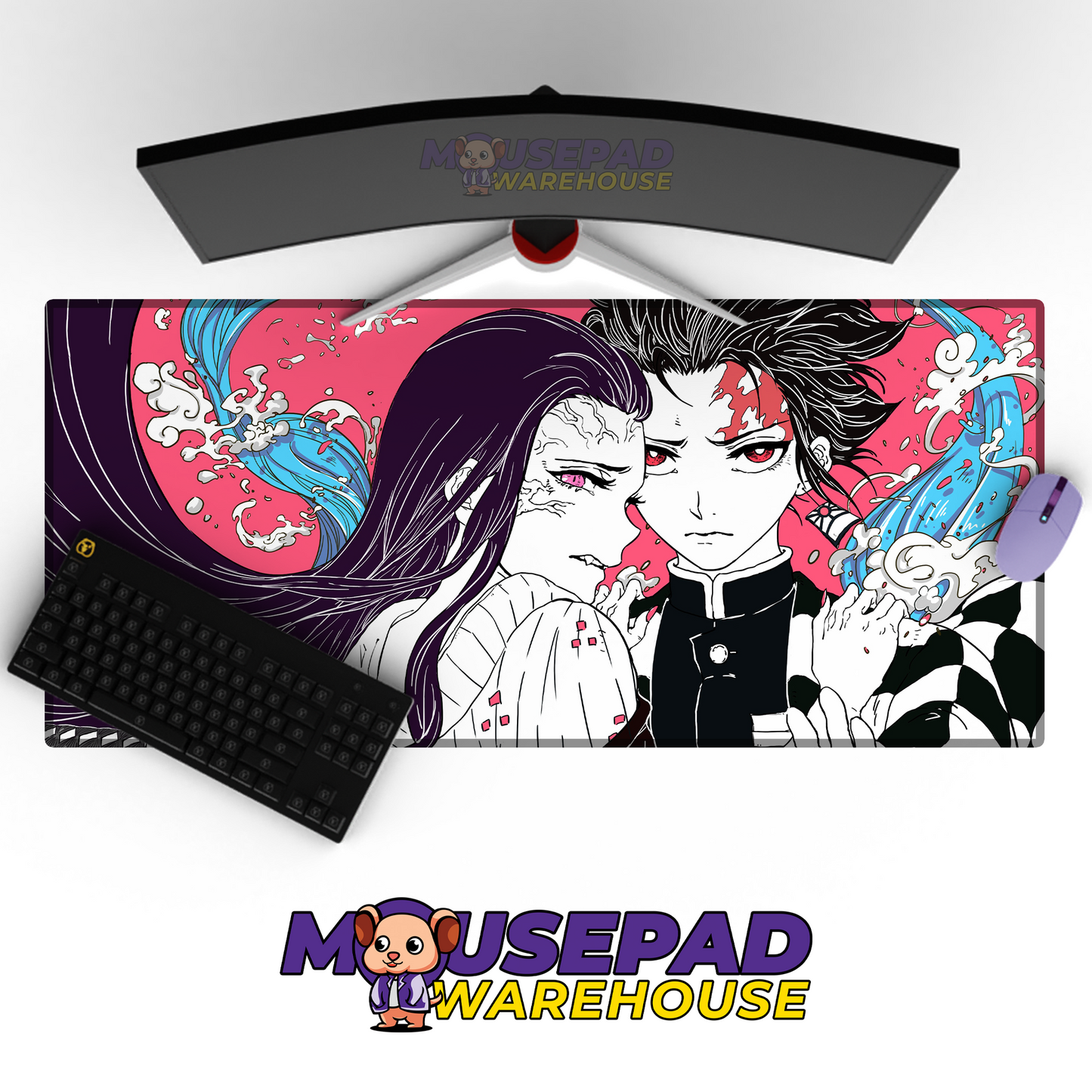 Kimetsu no Yaiba (Demon Slayer) Anime Mousepad 1005834