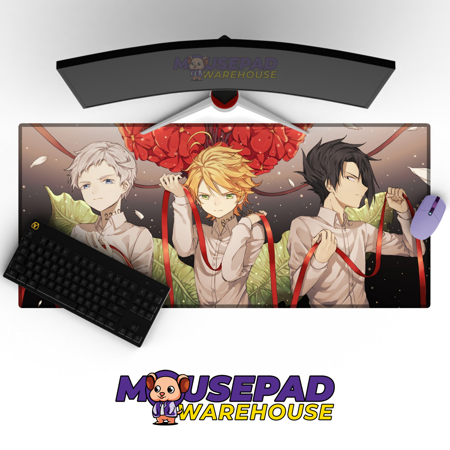 The Promised Neverland Anime Mousepad 1008775 MousepadWarehouse.com