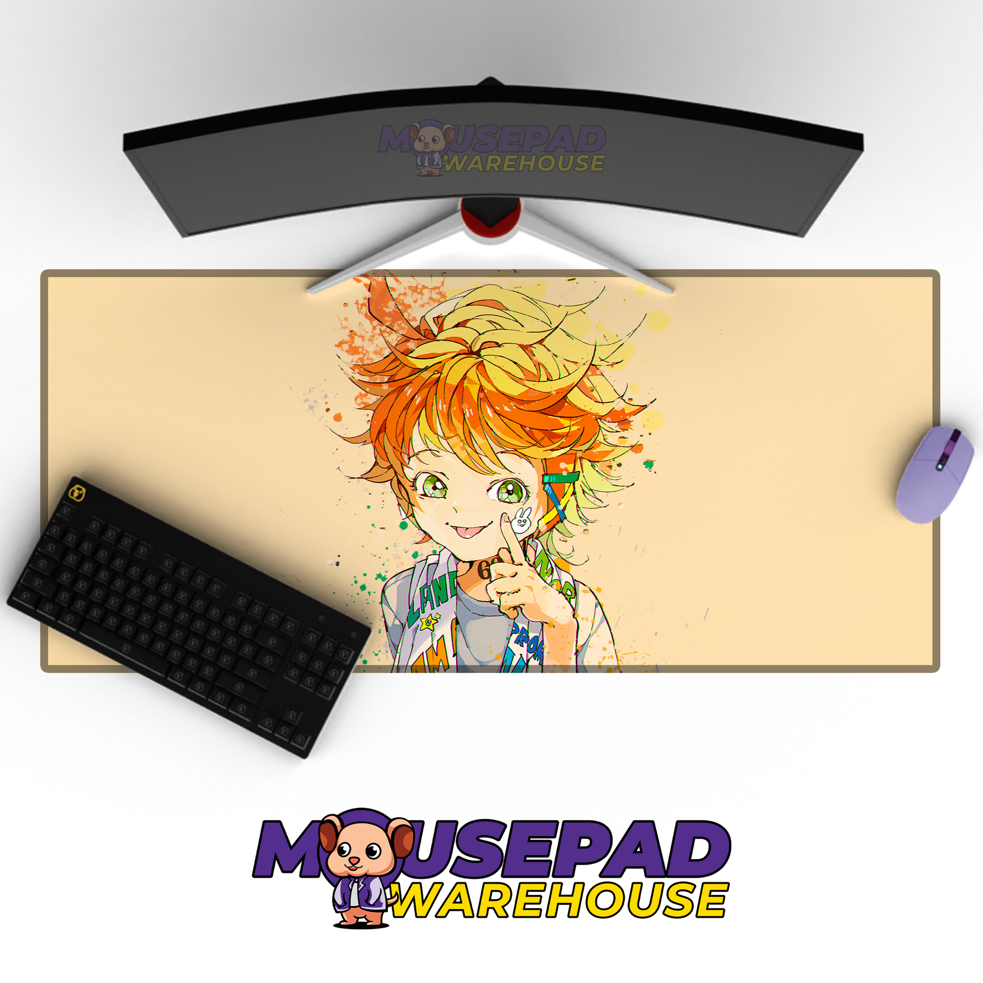 The Promised Neverland Anime Mousepad 1012106 MousepadWarehouse.com