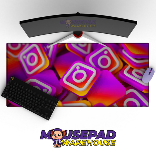 Instagram Brand Imagery Mousepad 1017006 MousepadWarehouse.com