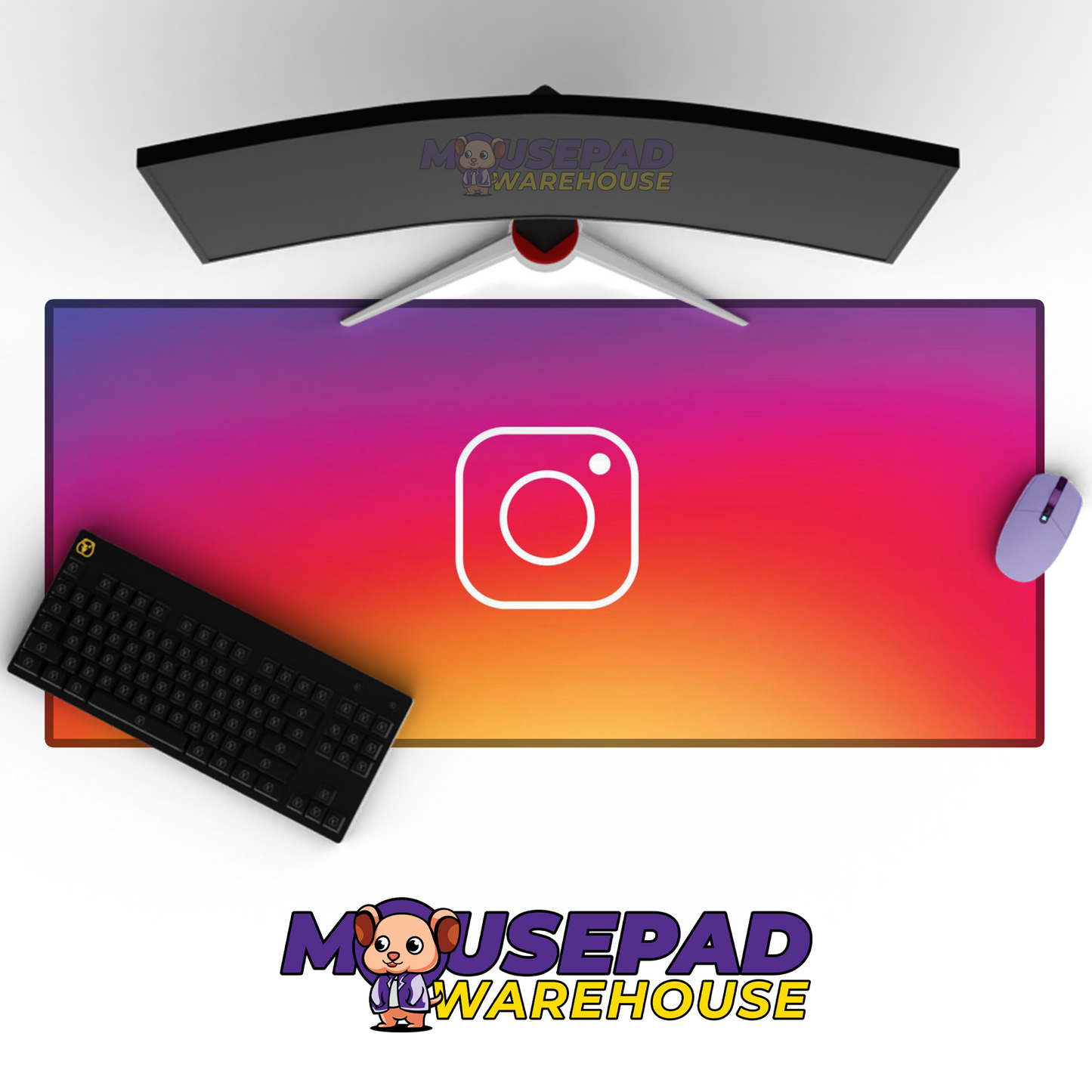 Instagram Brand Imagery Mousepad 1017008 MousepadWarehouse.com