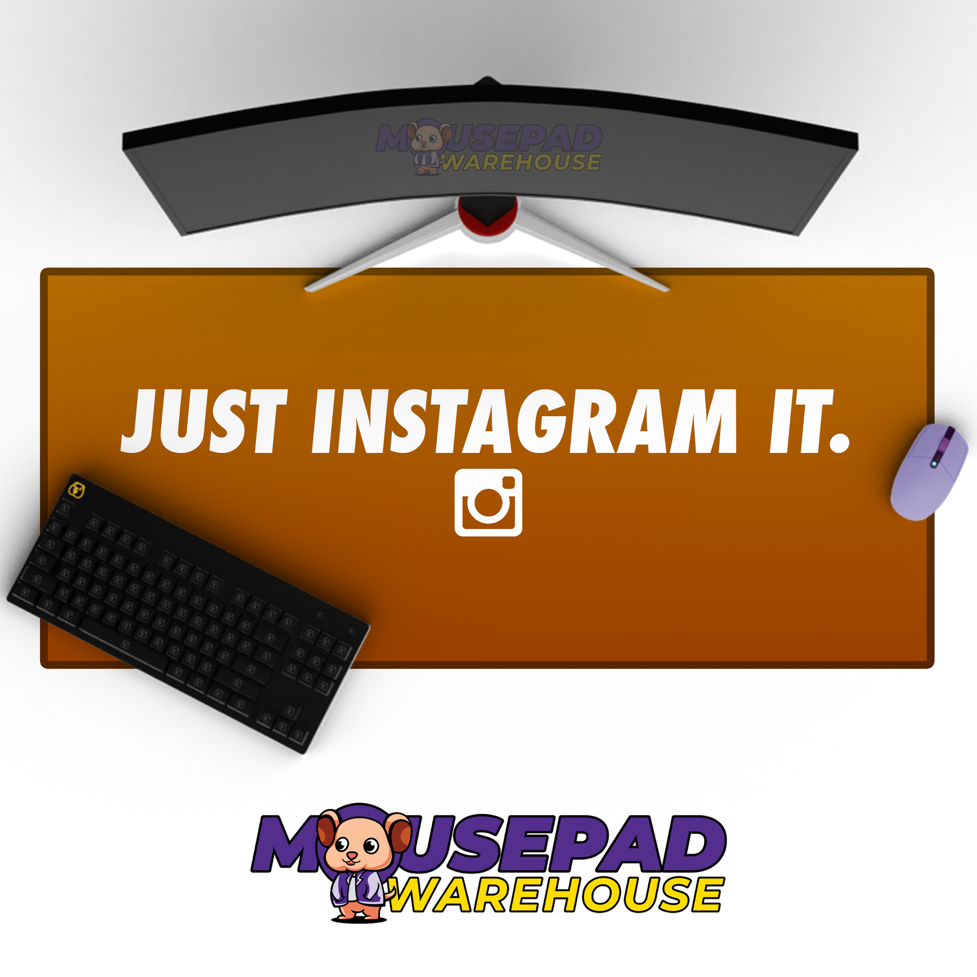 Instagram Brand Imagery Mousepad 1017010 MousepadWarehouse.com