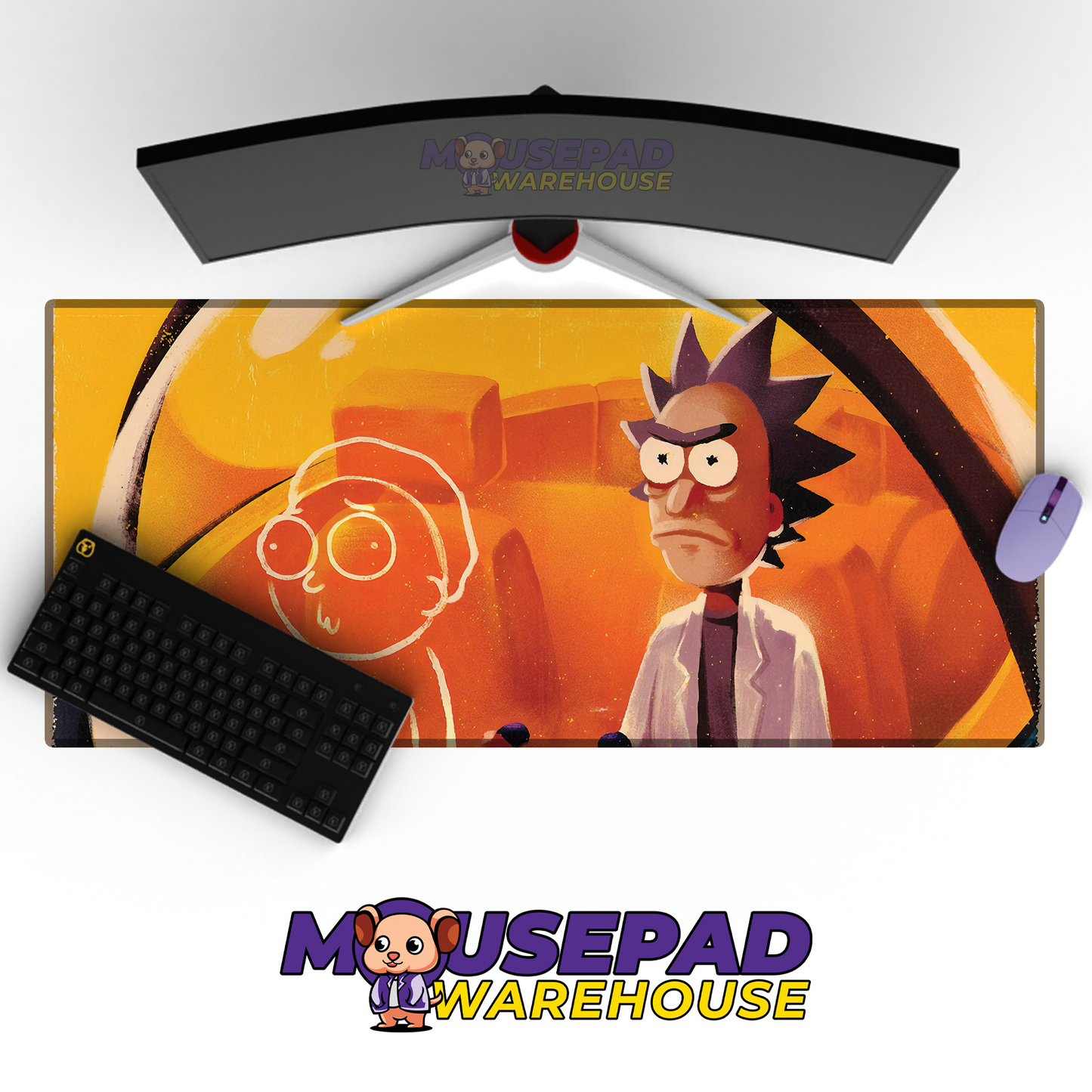 Rick and Morty TV Show Mousepad 1020770 MousepadWarehouse.com