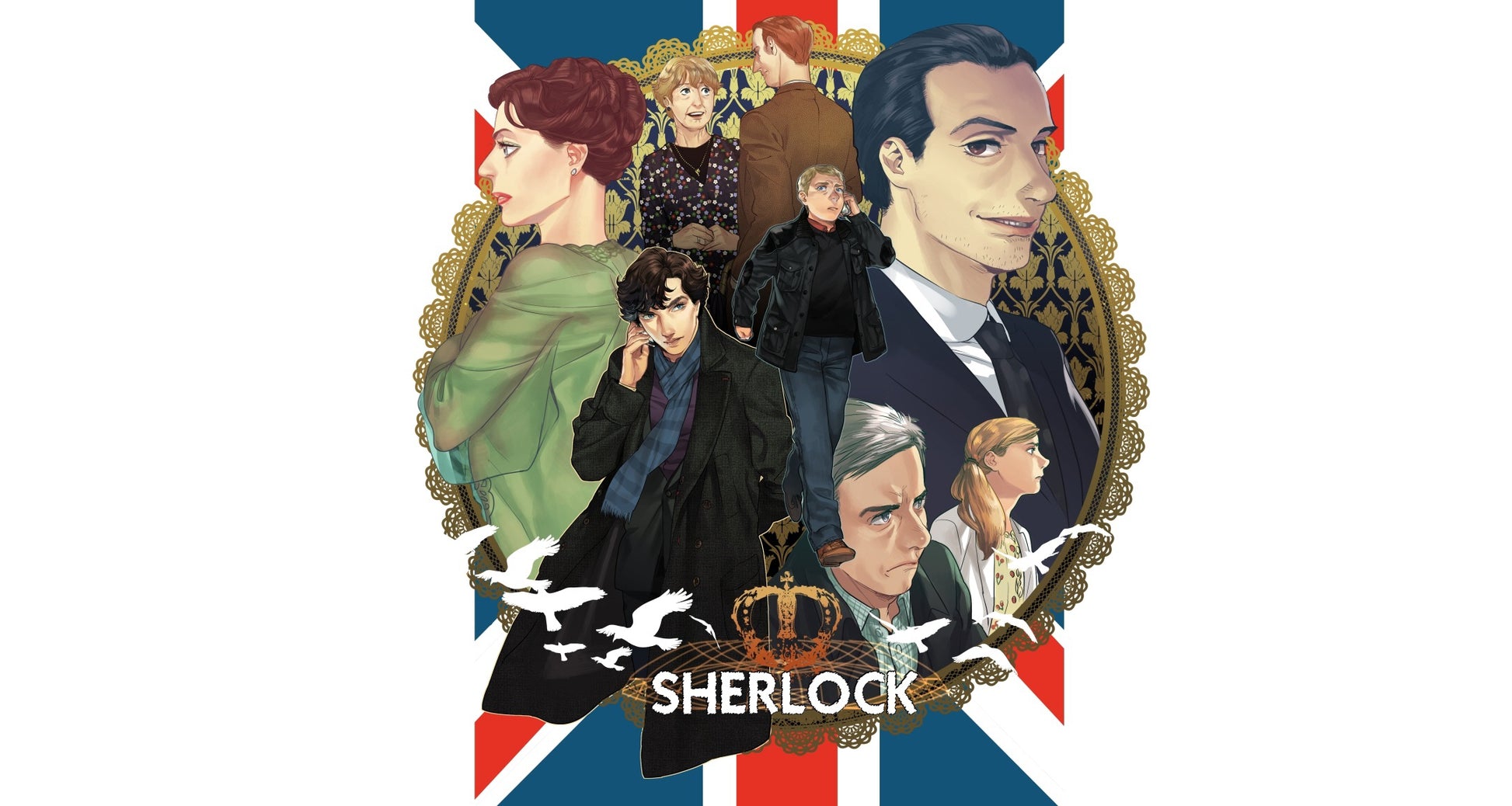 Sherlock TV Show Mousepad 1027126 MousepadWarehouse.com