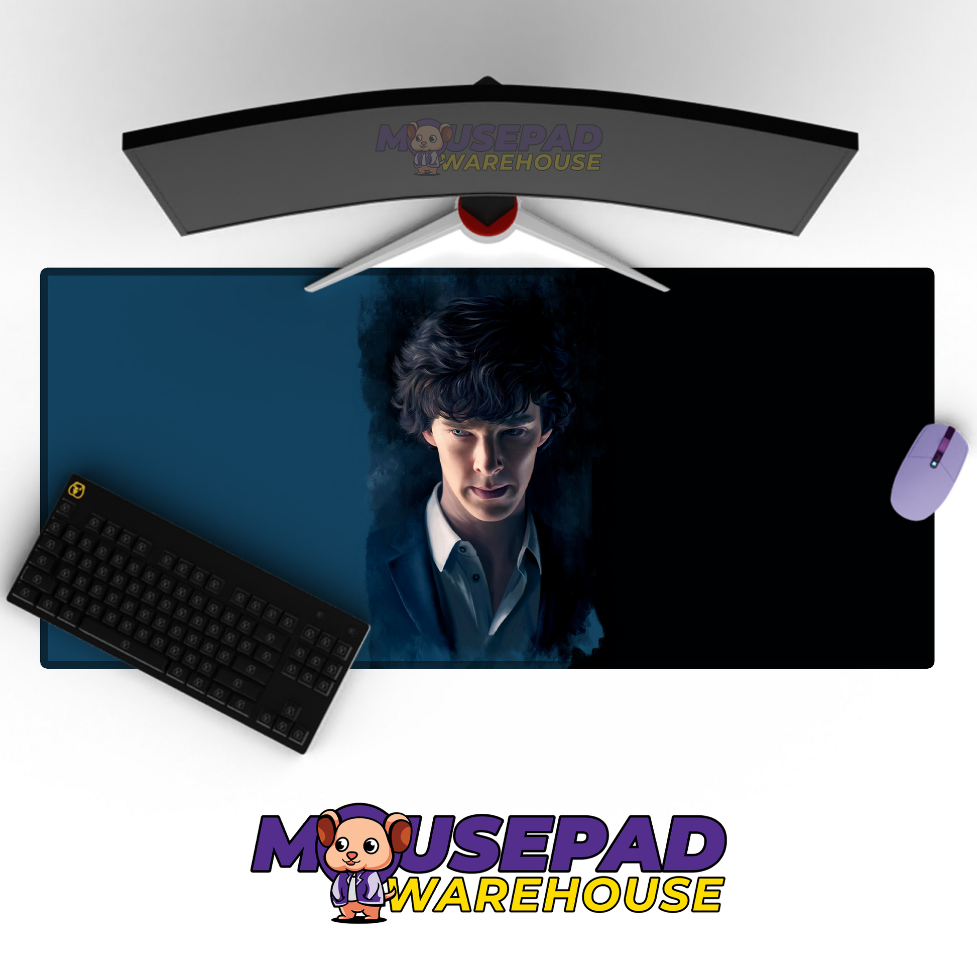 Sherlock TV Show Mousepad 1028352 MousepadWarehouse.com