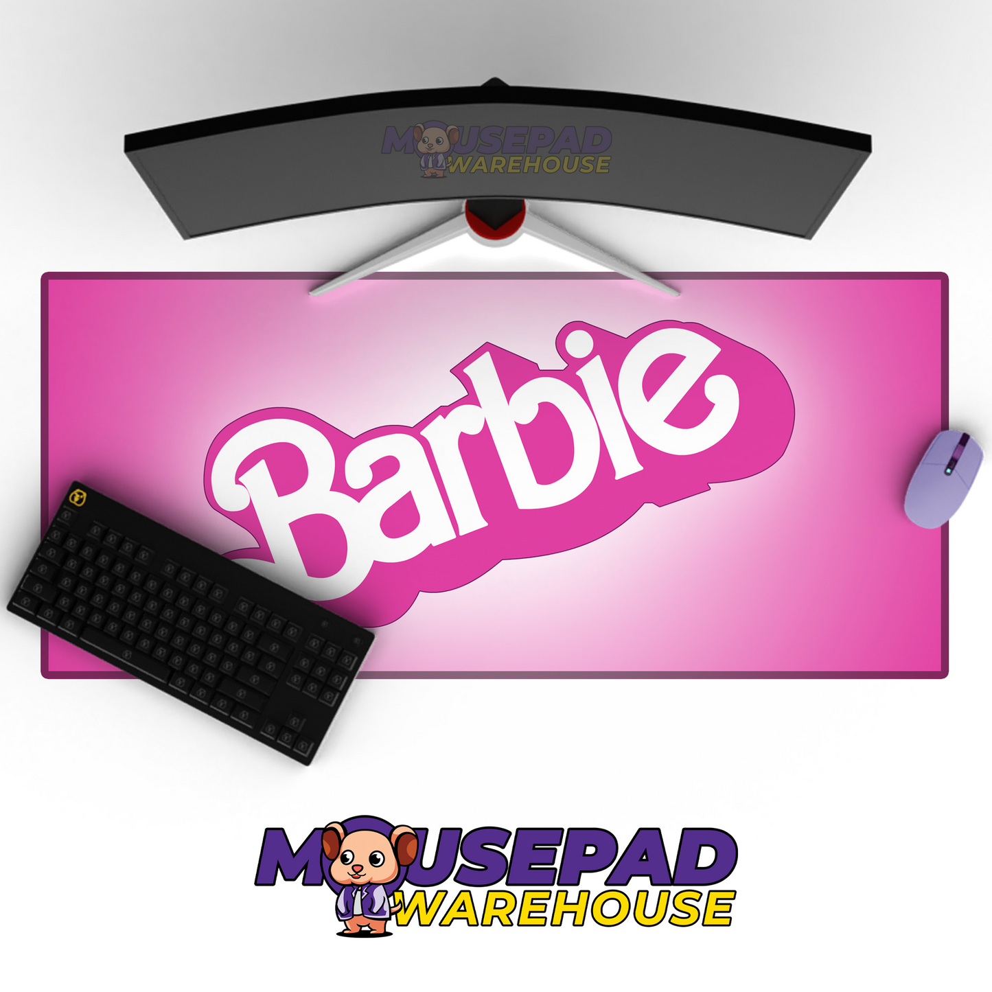 Barbie Brand Imagery Mousepad 1032170 MousepadWarehouse.com