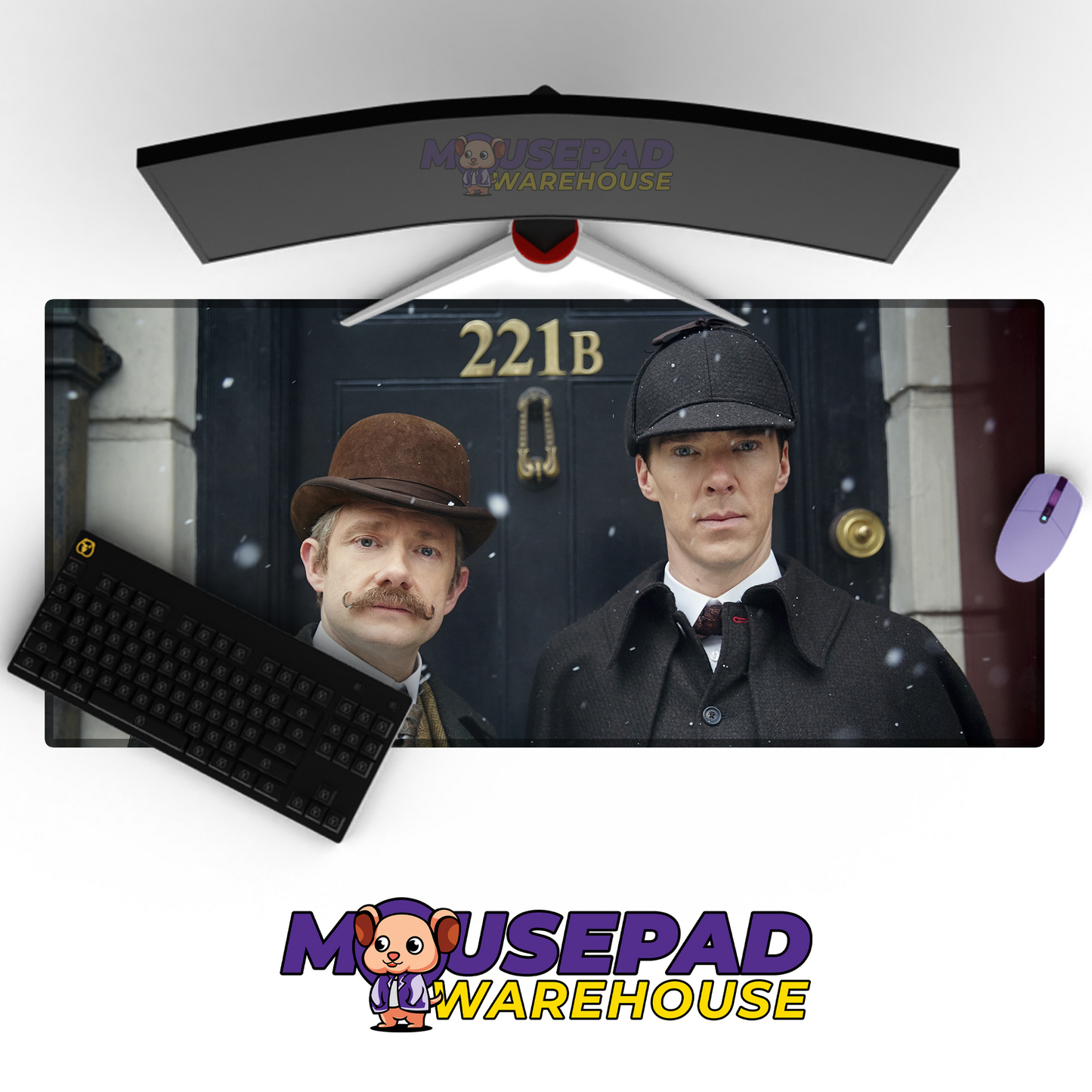 Sherlock TV Show Mousepad 1036456 MousepadWarehouse.com