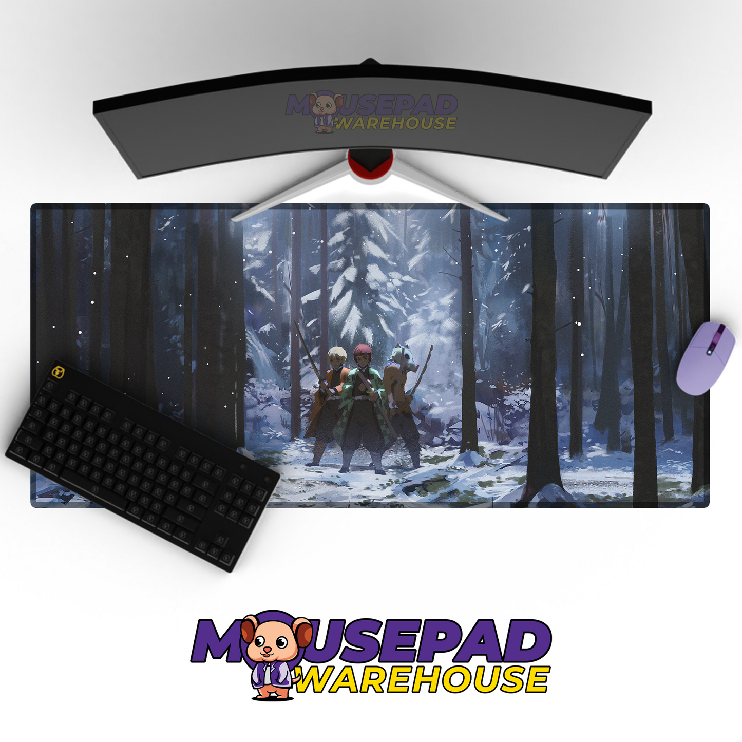 Kimetsu no Yaiba (Demon Slayer) Anime Mousepad 1040035