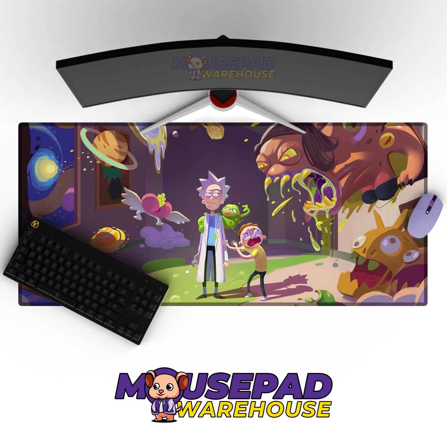 Rick and Morty TV Show Mousepad 1046786 MousepadWarehouse.com