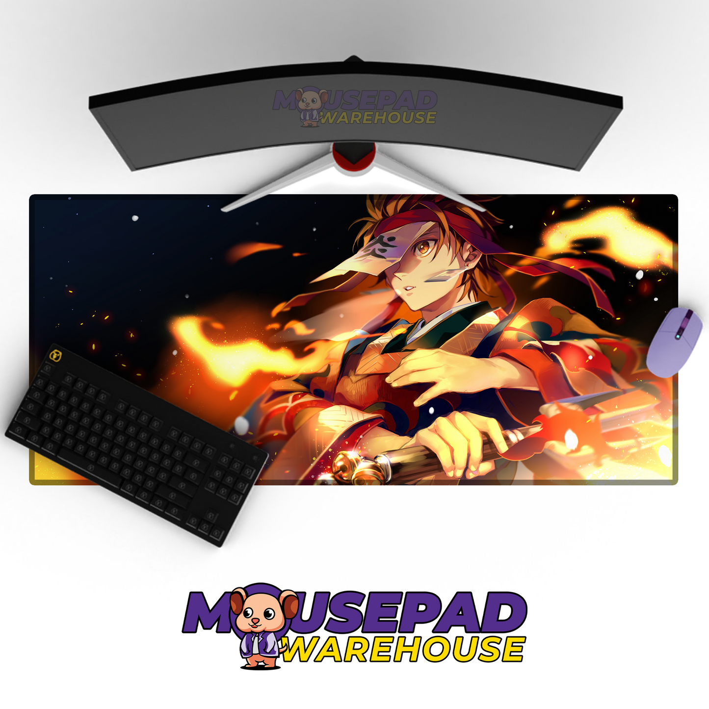 Kimetsu no Yaiba (Demon Slayer) Anime Mousepad 1049984