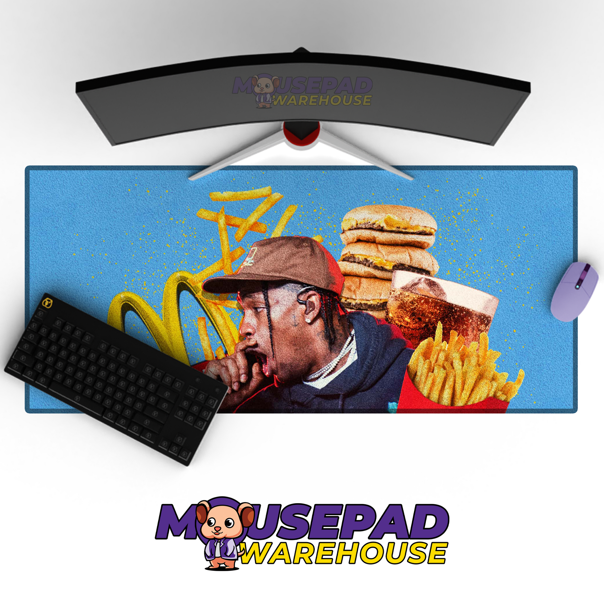 McDonald’s Brand Imagery Mousepad 1050319 MousepadWarehouse.com