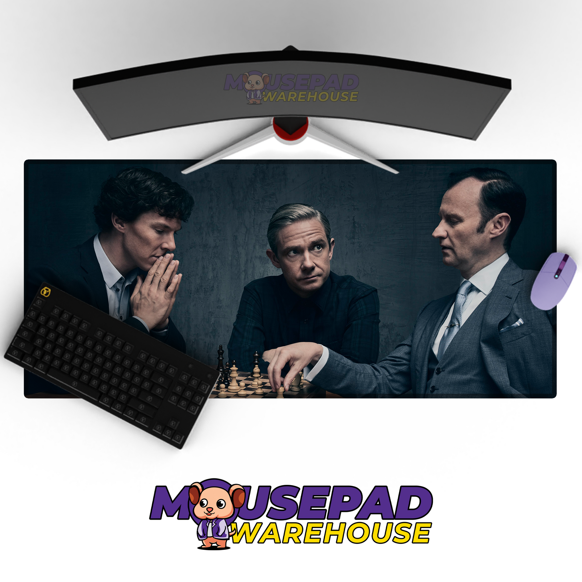 Sherlock TV Show Mousepad 1060105 MousepadWarehouse.com