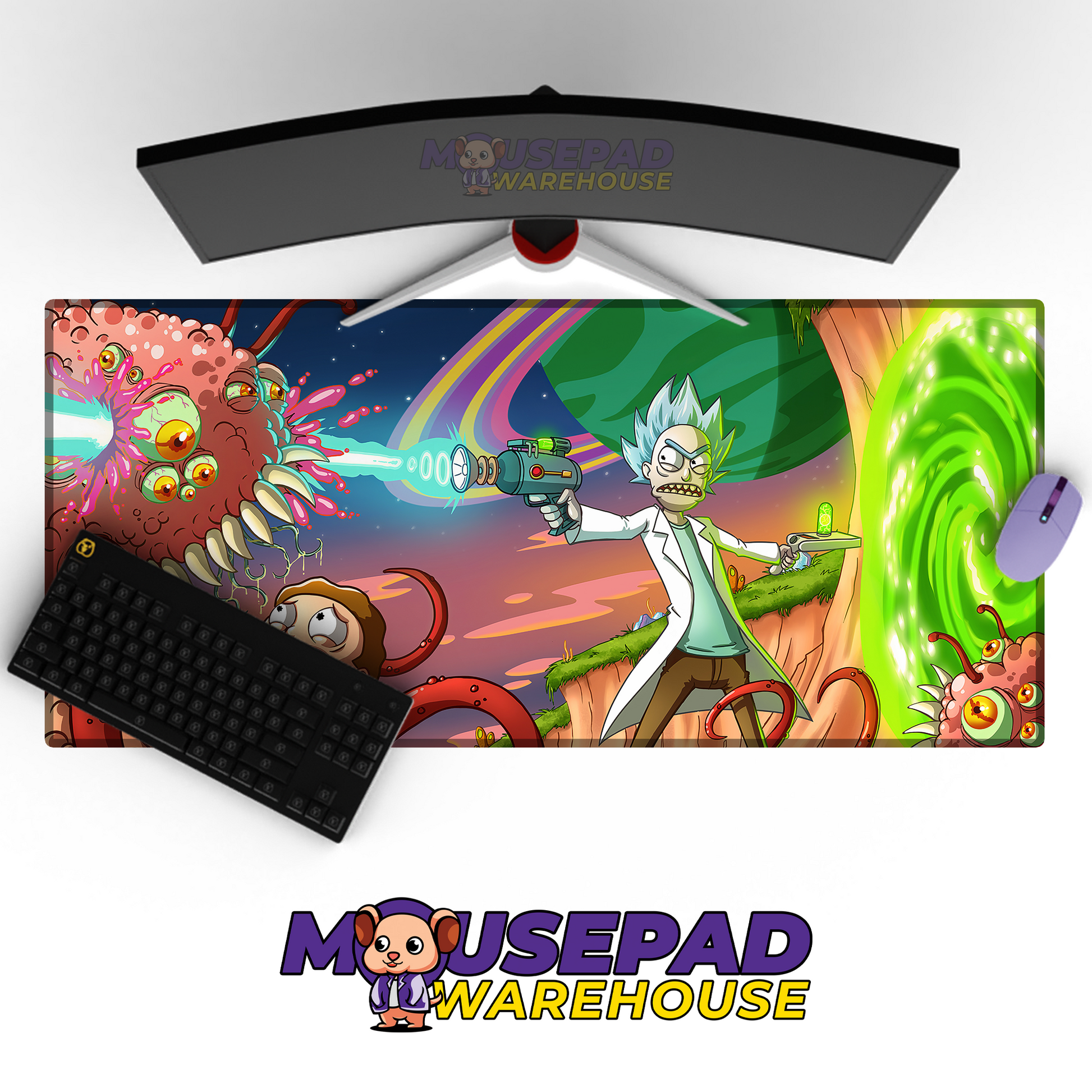 Rick and Morty TV Show Mousepad 1062176 MousepadWarehouse.com