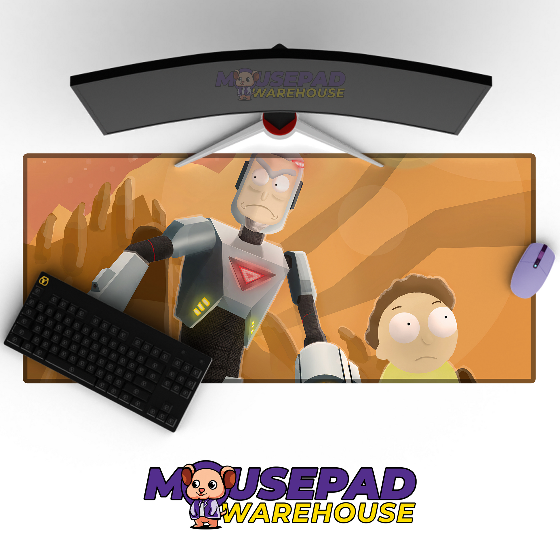 Rick and Morty TV Show Mousepad 1074841 MousepadWarehouse.com